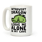 Introvert Dragon Coffee Mug