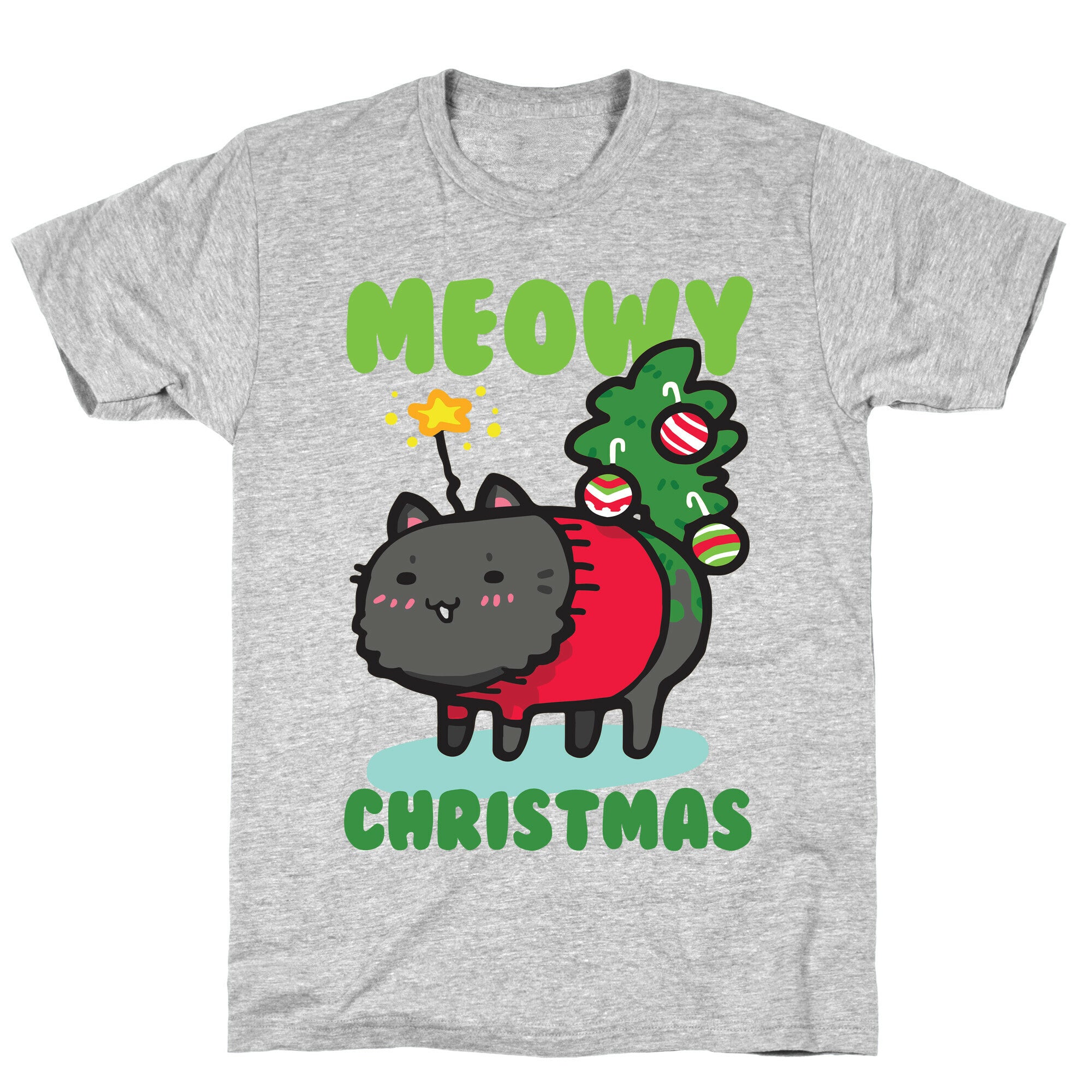 Meowy Christmas T-Shirt