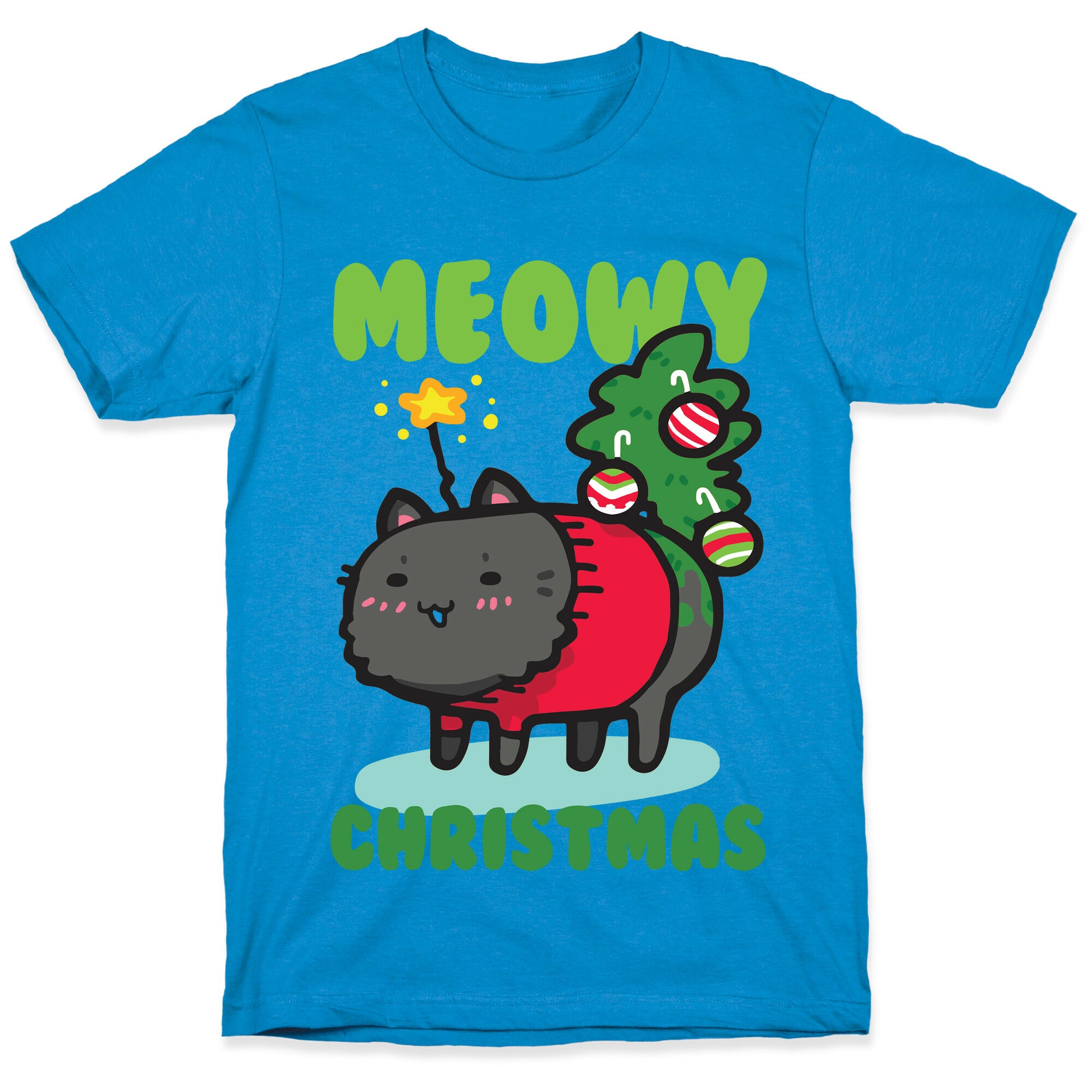 Meowy Christmas T-Shirt