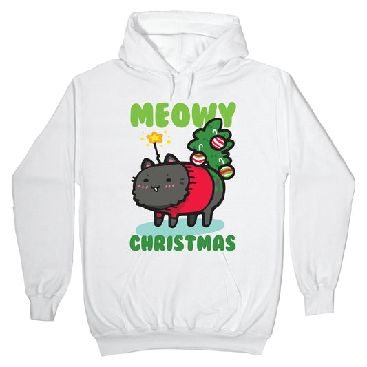 Meowy Christmas Hoodie