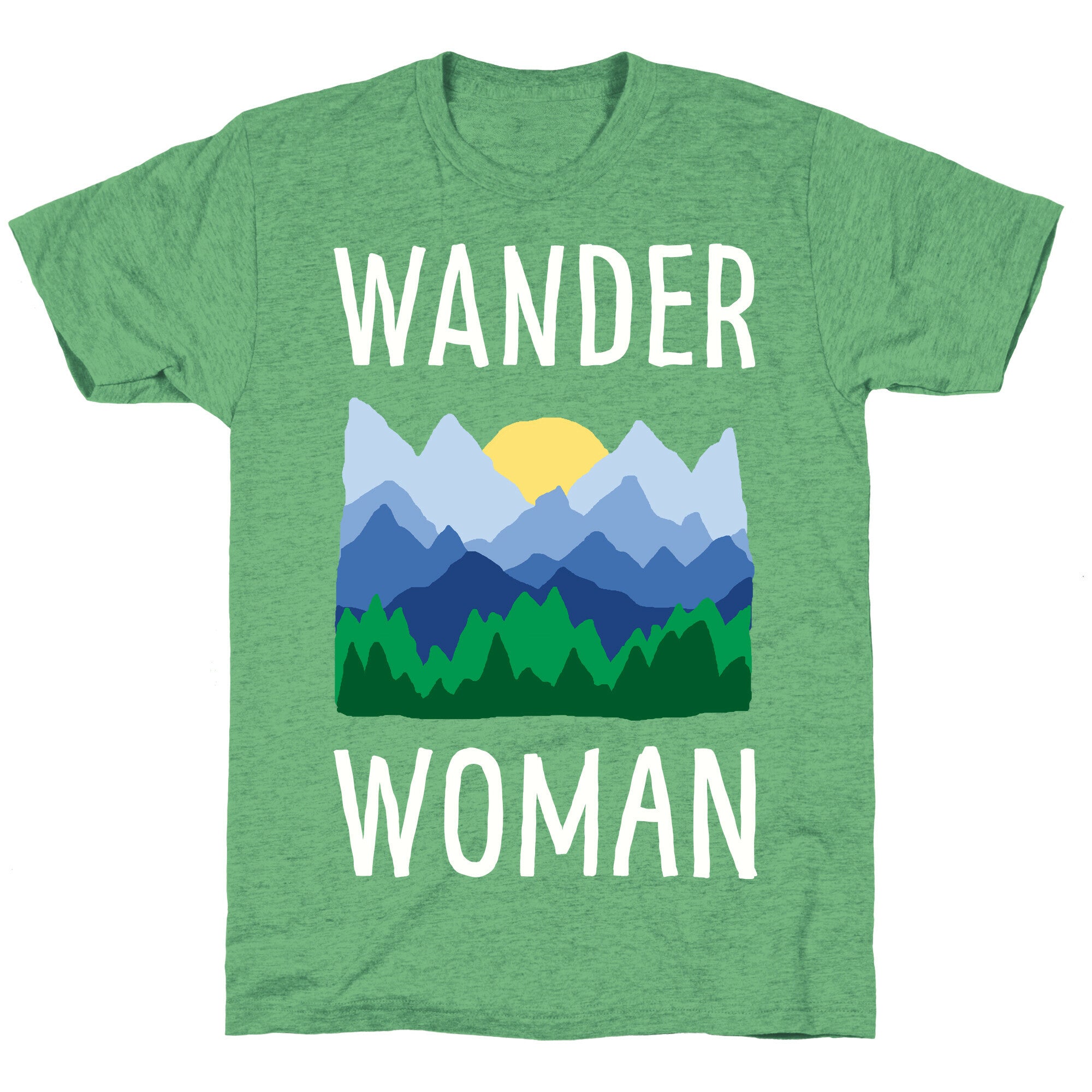 Wander Woman Unisex Triblend Tee