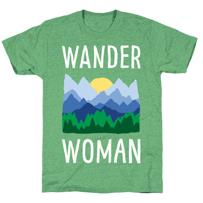 Wander Woman Unisex Triblend Tee