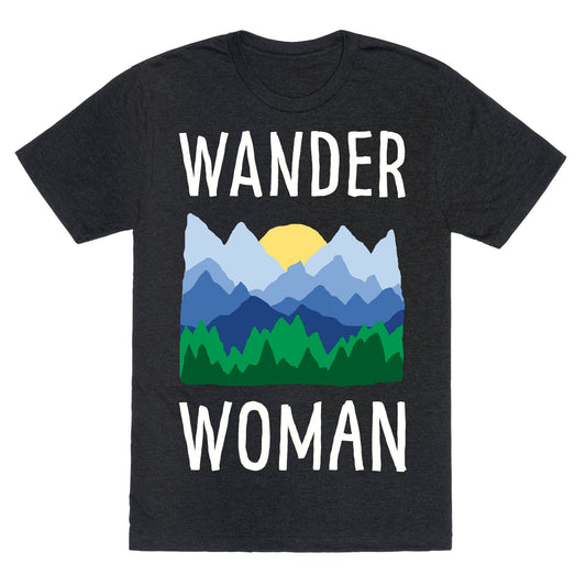 Wander Woman Unisex Triblend Tee