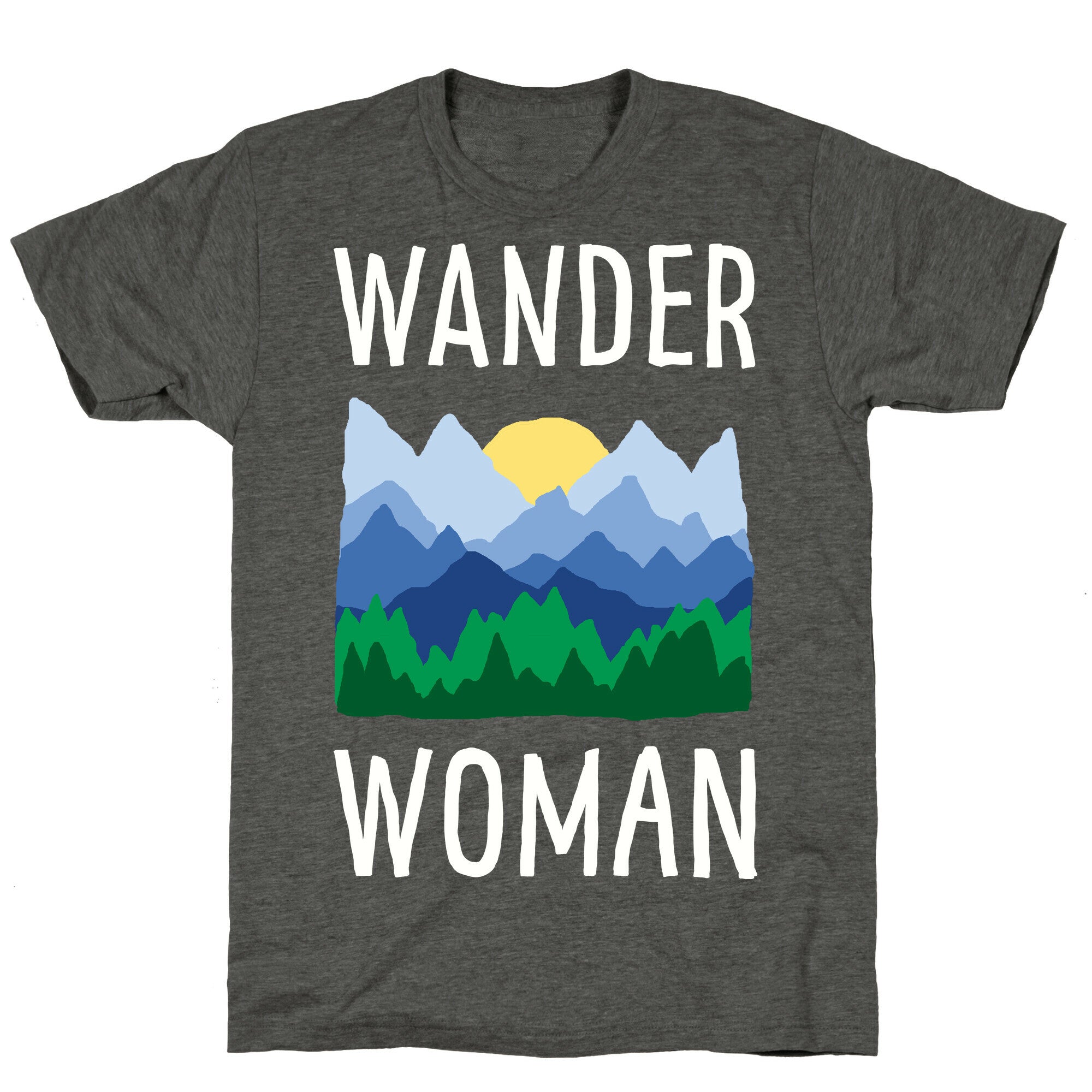 Wander Woman Unisex Triblend Tee