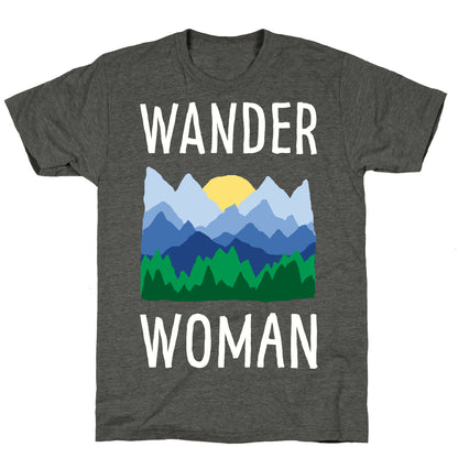 Wander Woman Unisex Triblend Tee