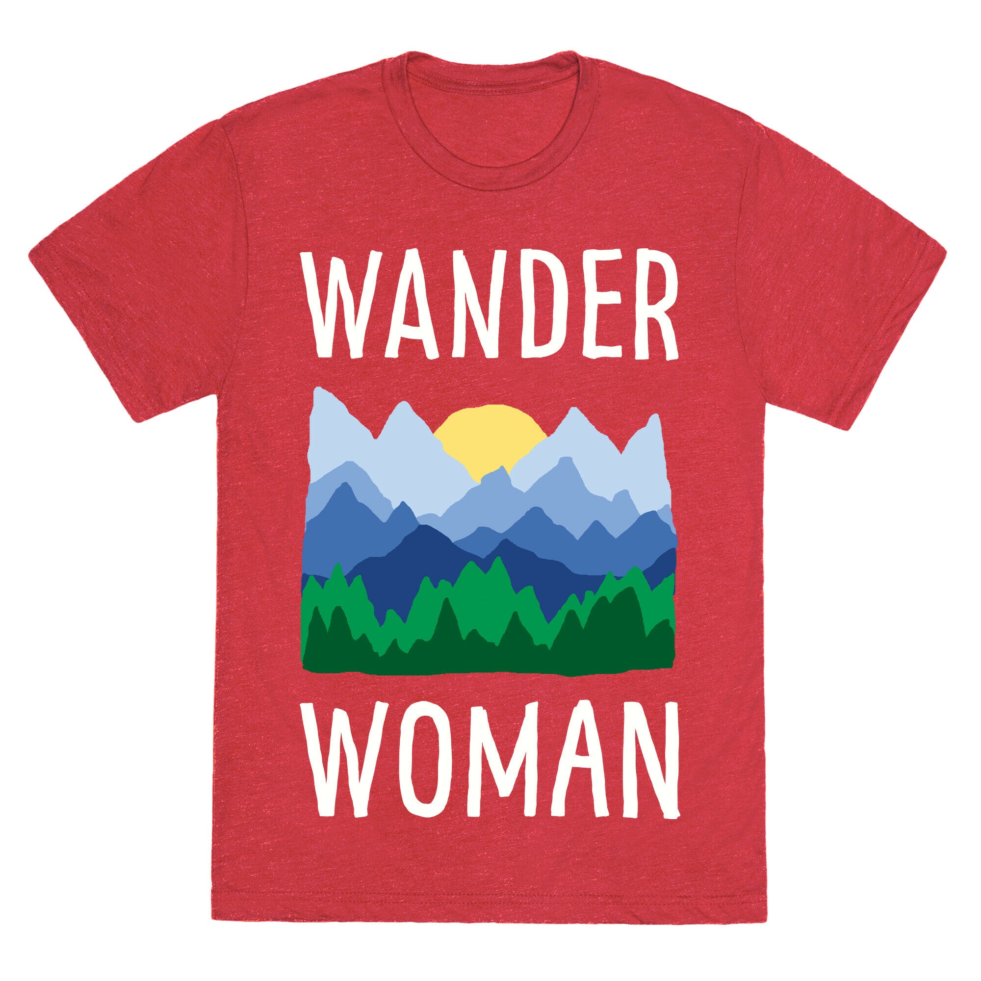 Wander Woman Unisex Triblend Tee
