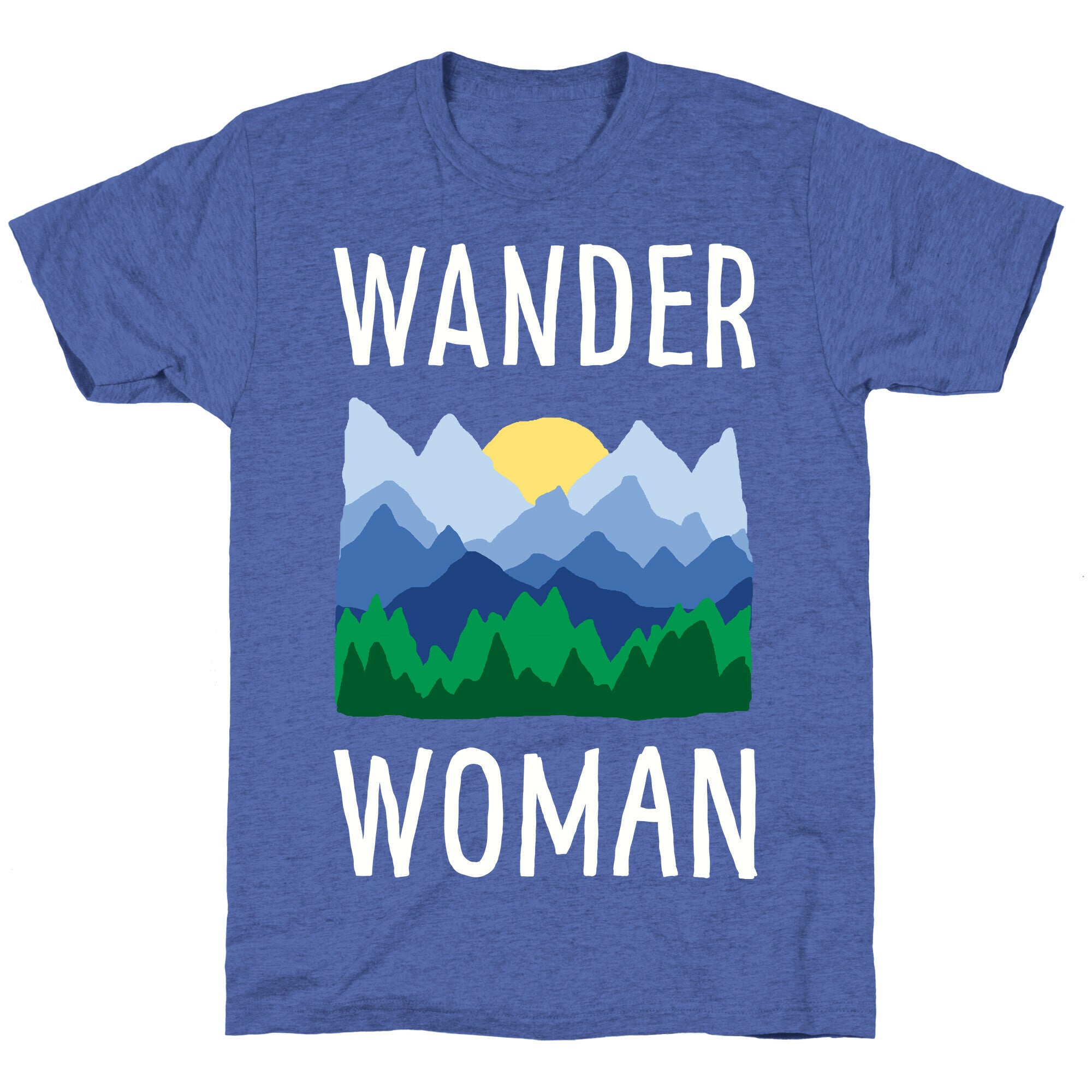 Wander Woman Unisex Triblend Tee