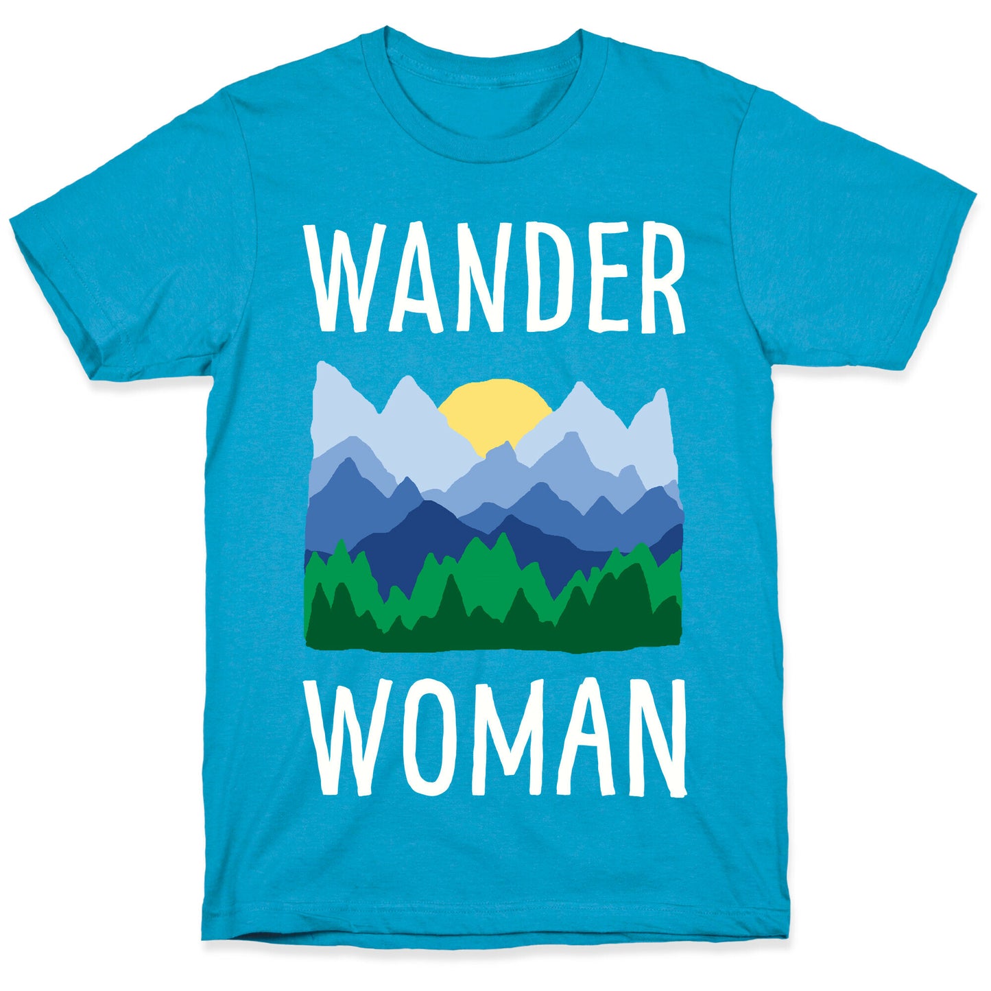 Wander Woman Unisex Triblend Tee