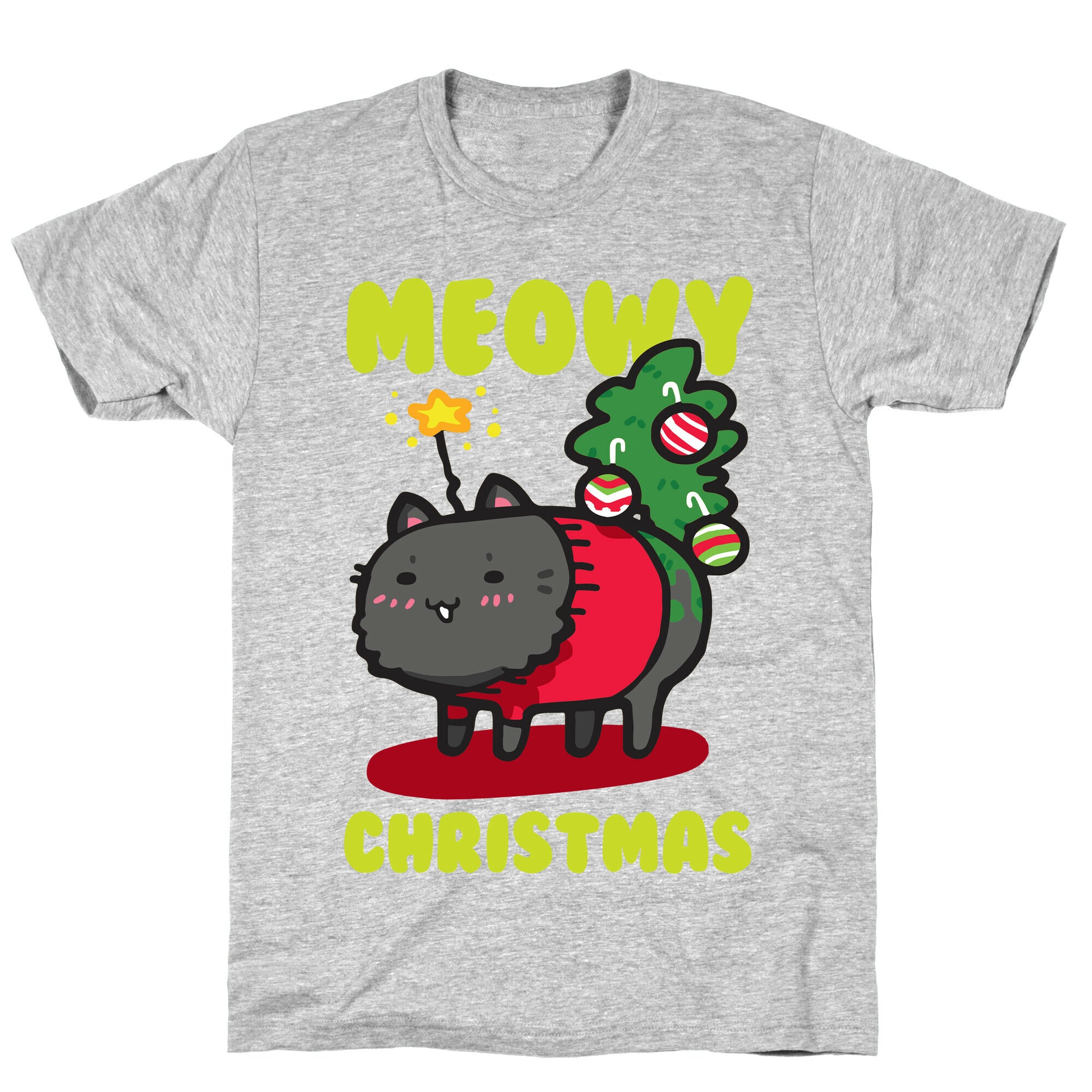 Meowy Christmas T-Shirt