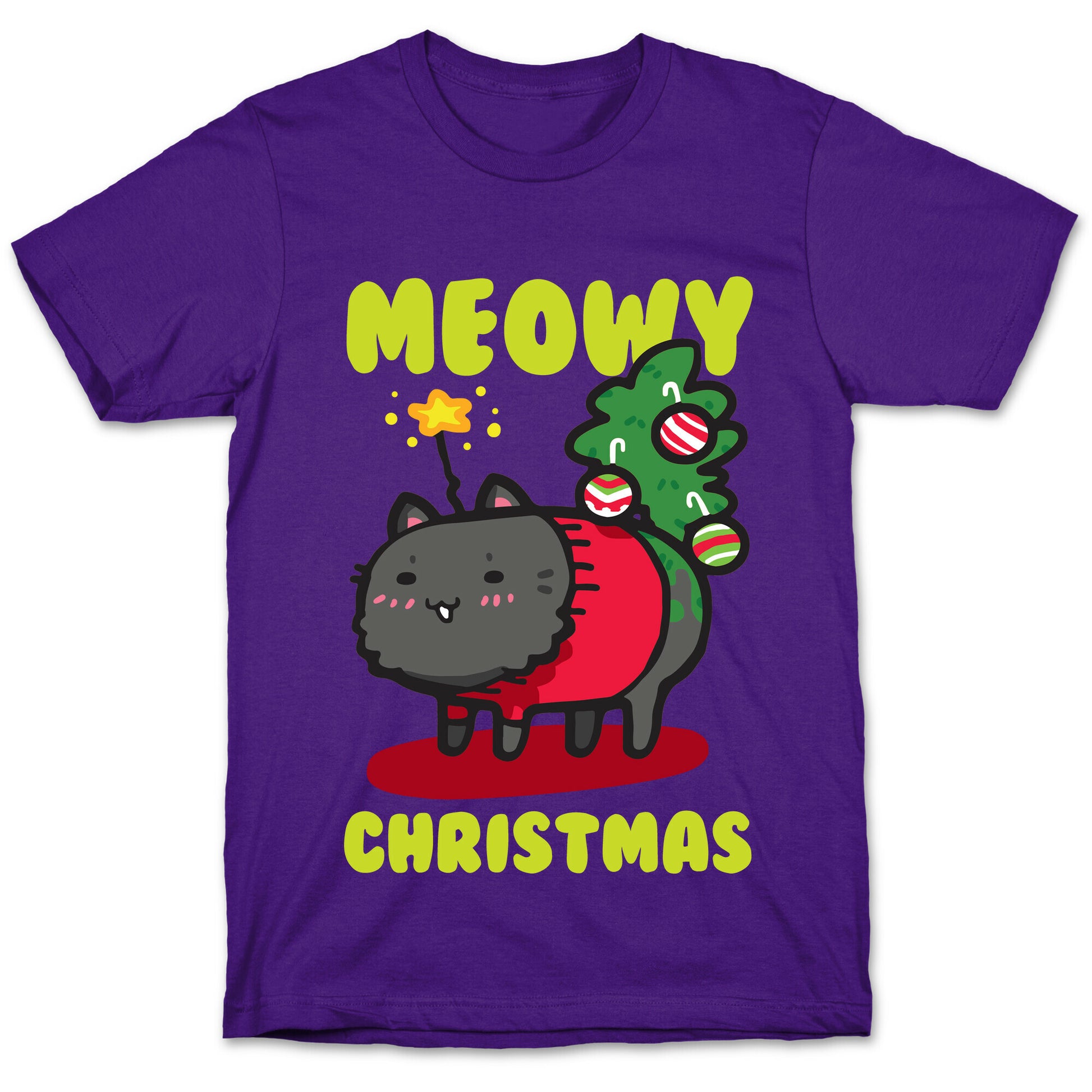 Meowy Christmas T-Shirt