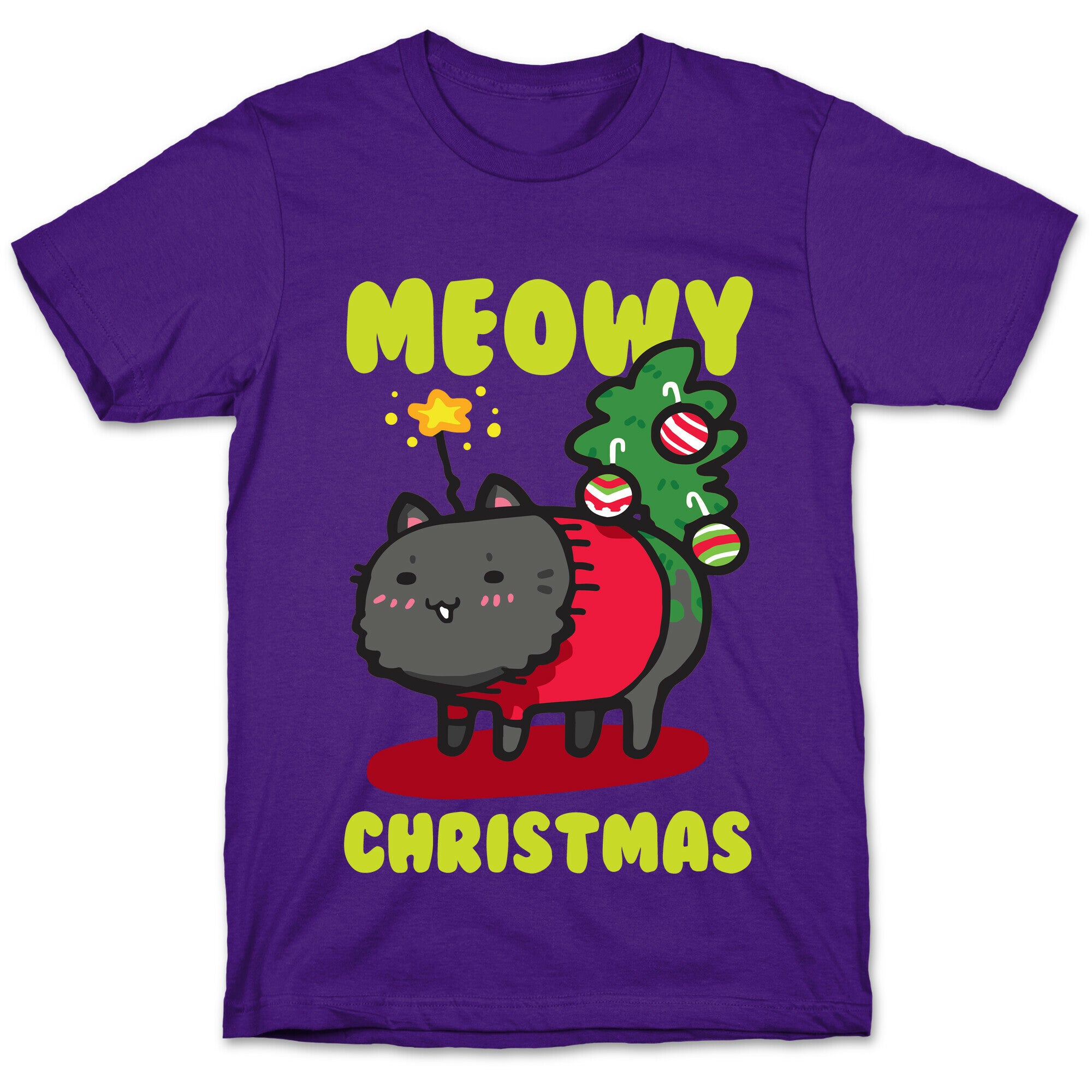 Meowy Christmas T-Shirt