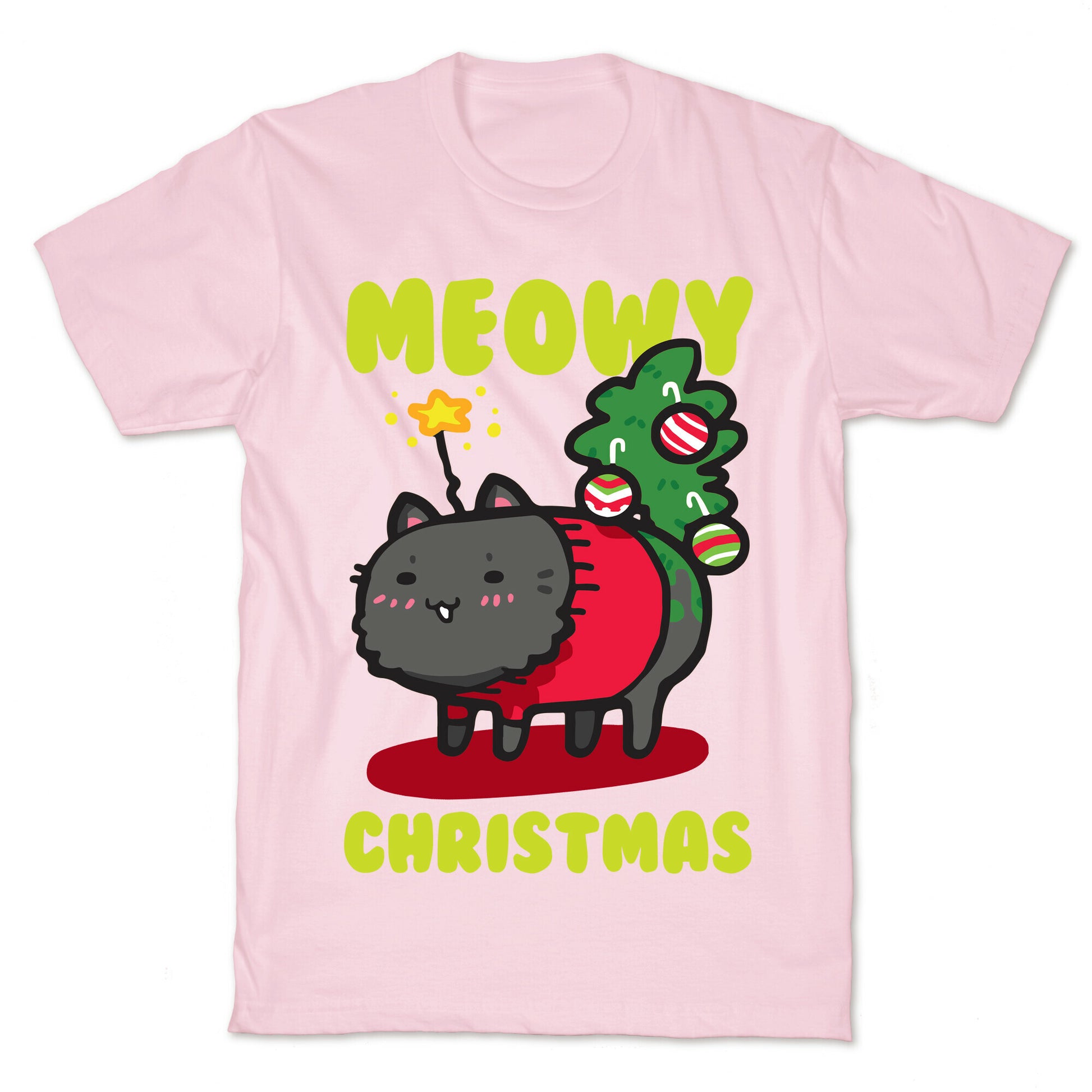 Meowy Christmas T-Shirt