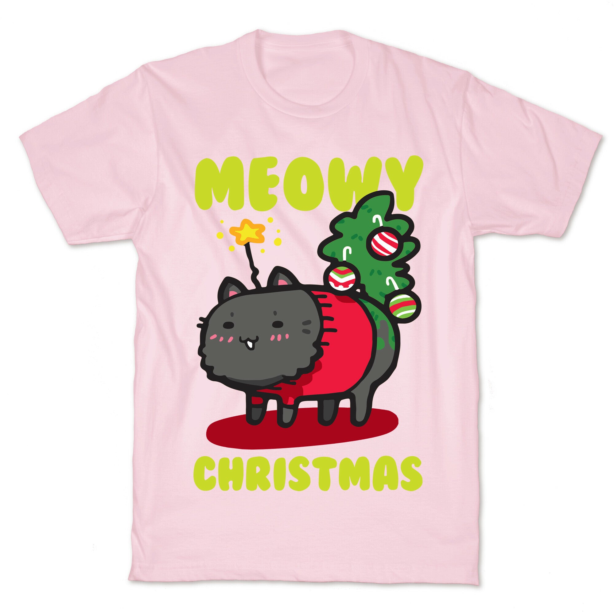 Meowy Christmas T-Shirt