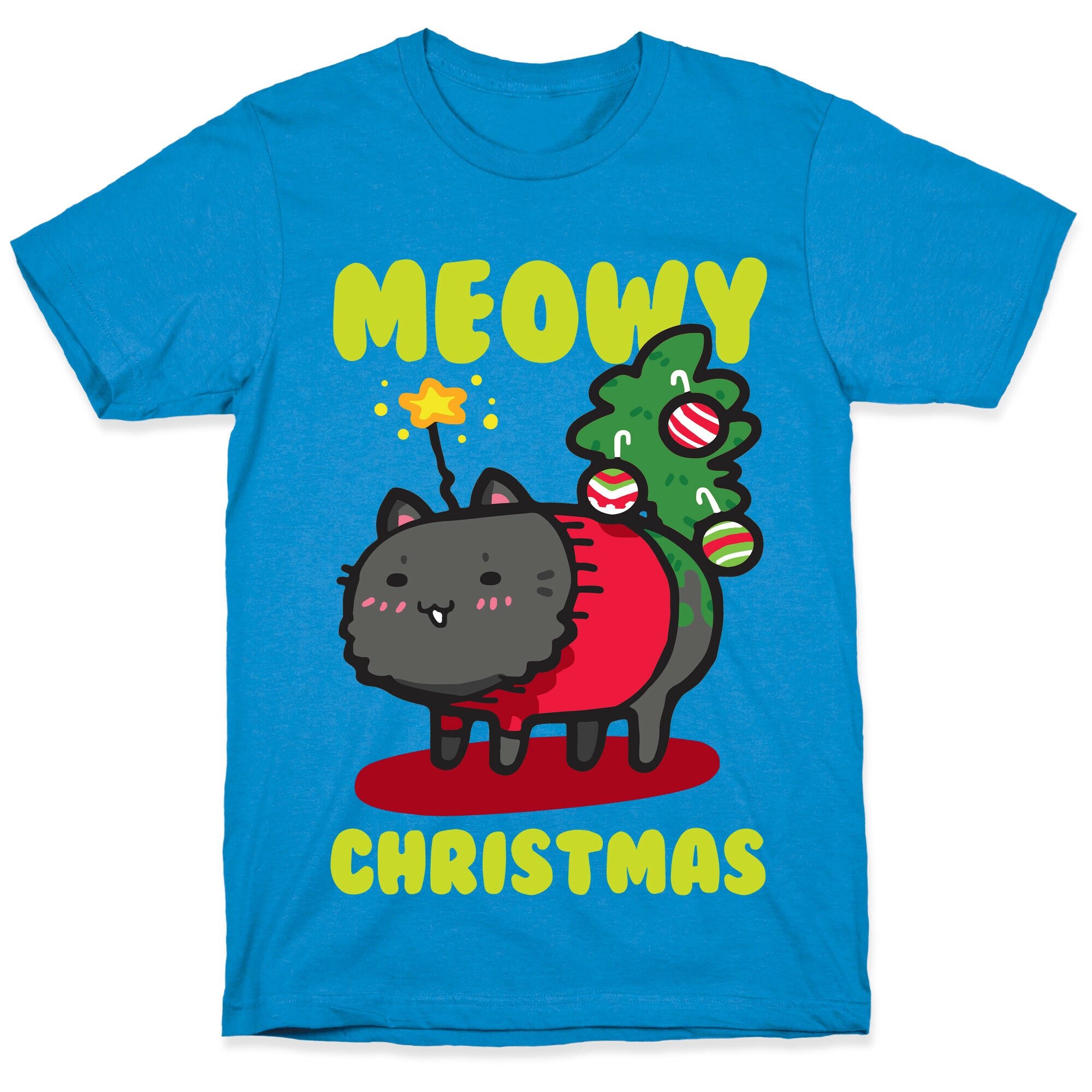 Meowy Christmas T-Shirt