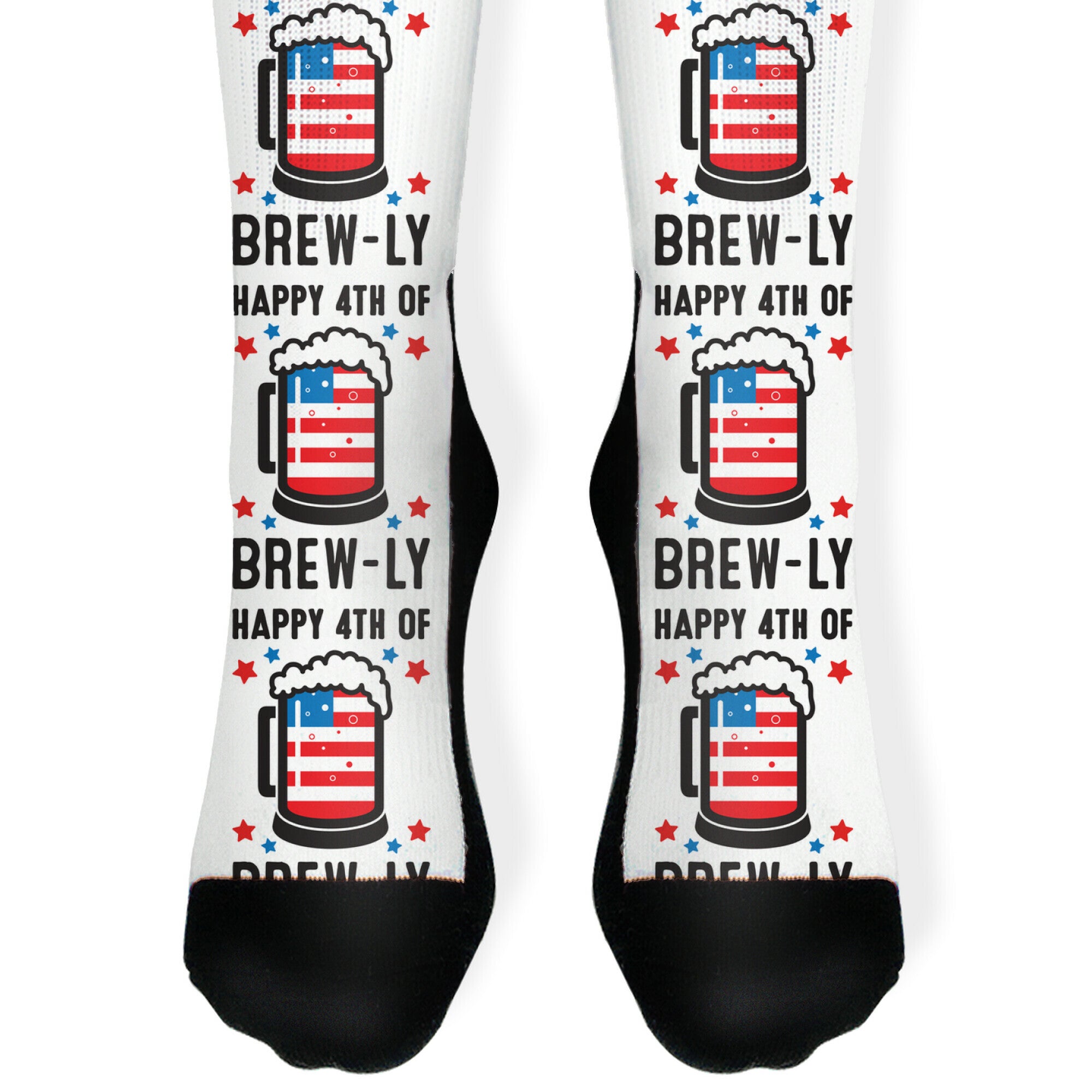 Happy 4th of Brew-ly Socks