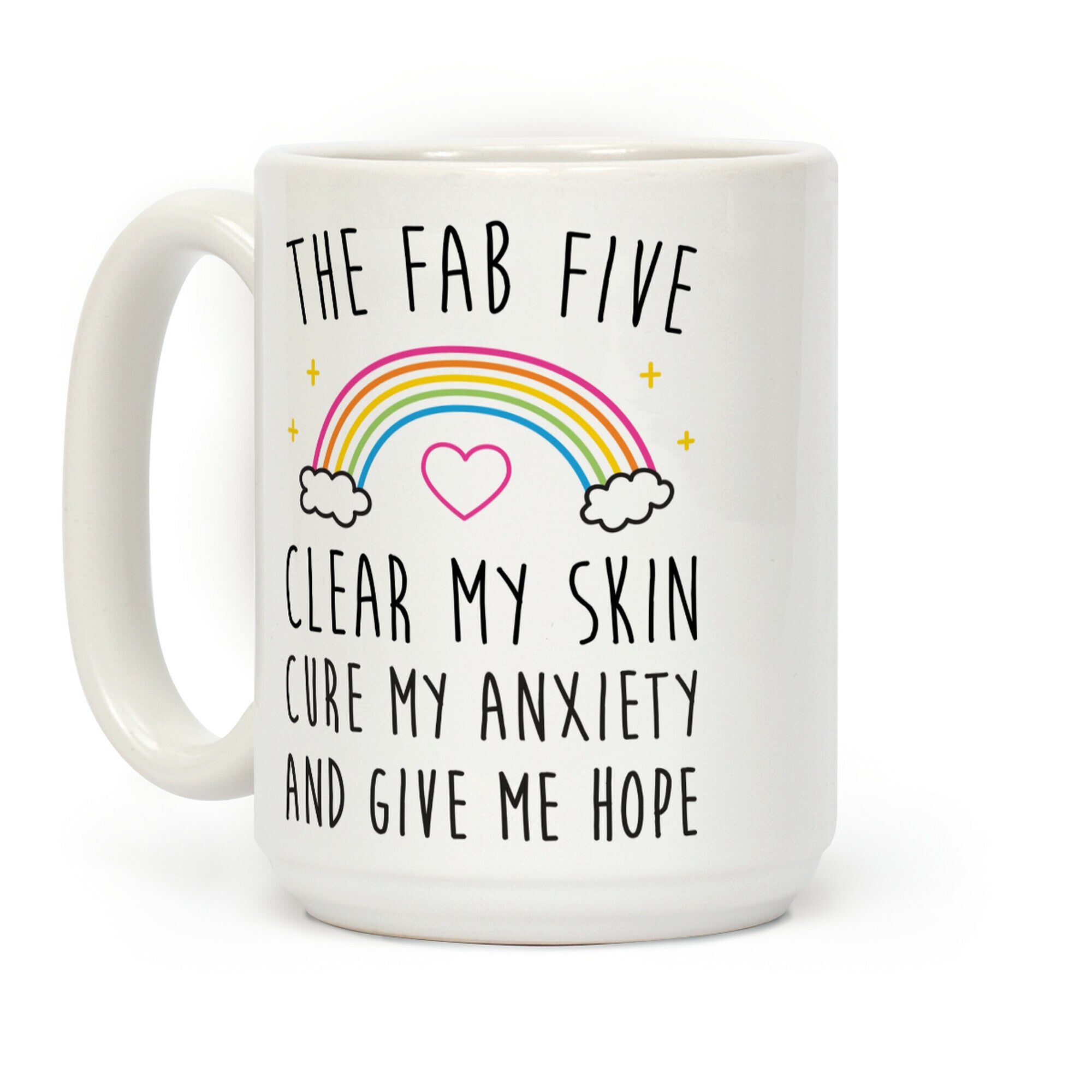 The Fab Five Cure Me Coffee Mug