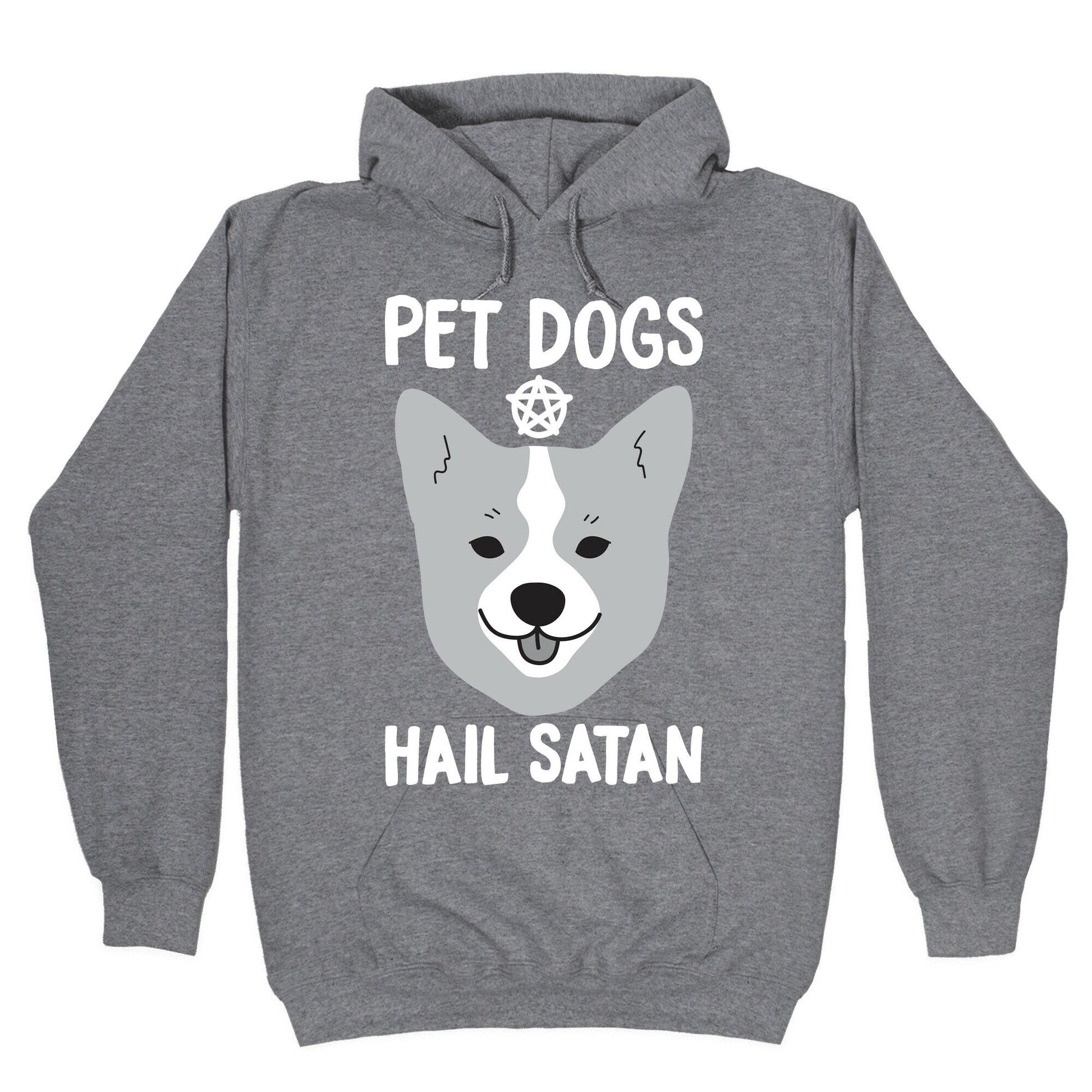 Pet Dogs Hail Satan Corgi Hoodie