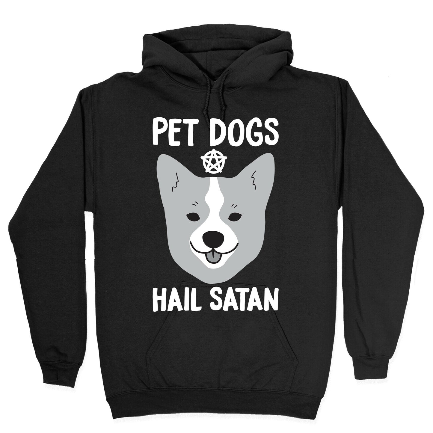 Pet Dogs Hail Satan Corgi Hoodie