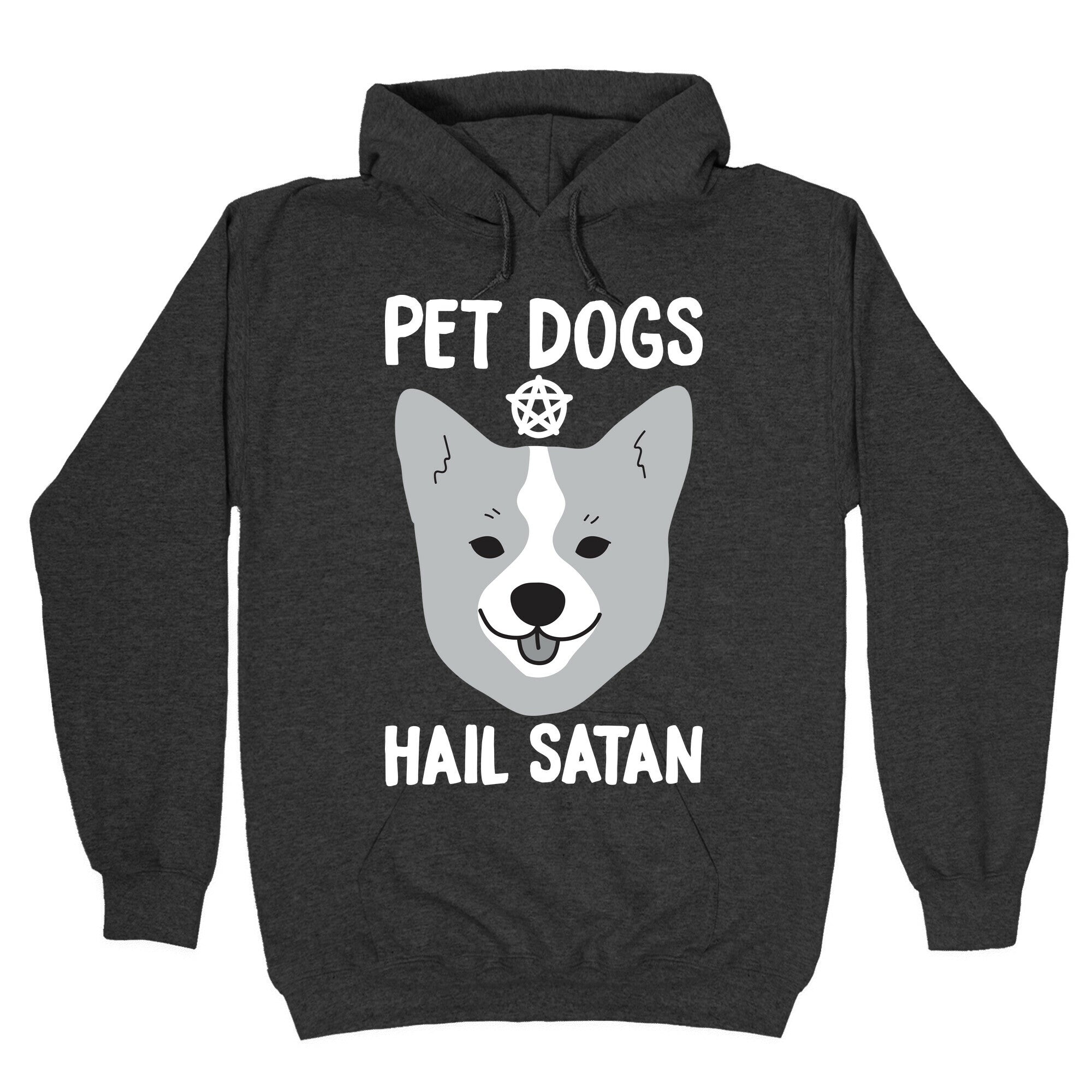 Pet Dogs Hail Satan Corgi Hoodie