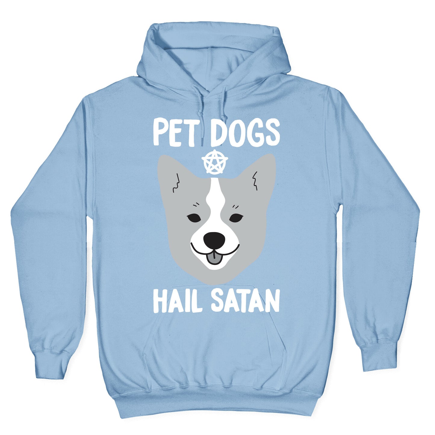 Pet Dogs Hail Satan Corgi Hoodie