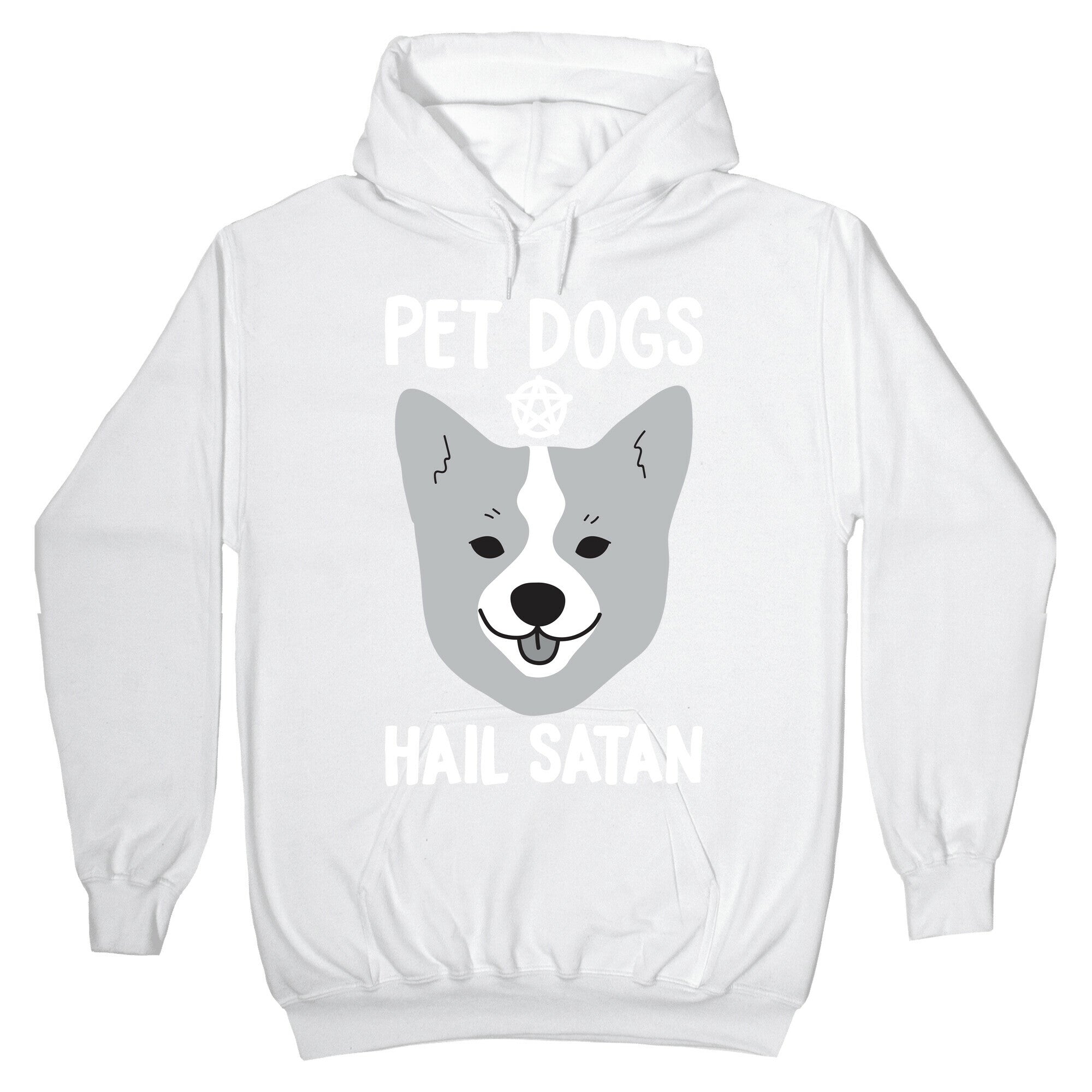 Pet Dogs Hail Satan Corgi Hoodie