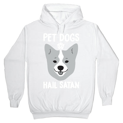Pet Dogs Hail Satan Corgi Hoodie