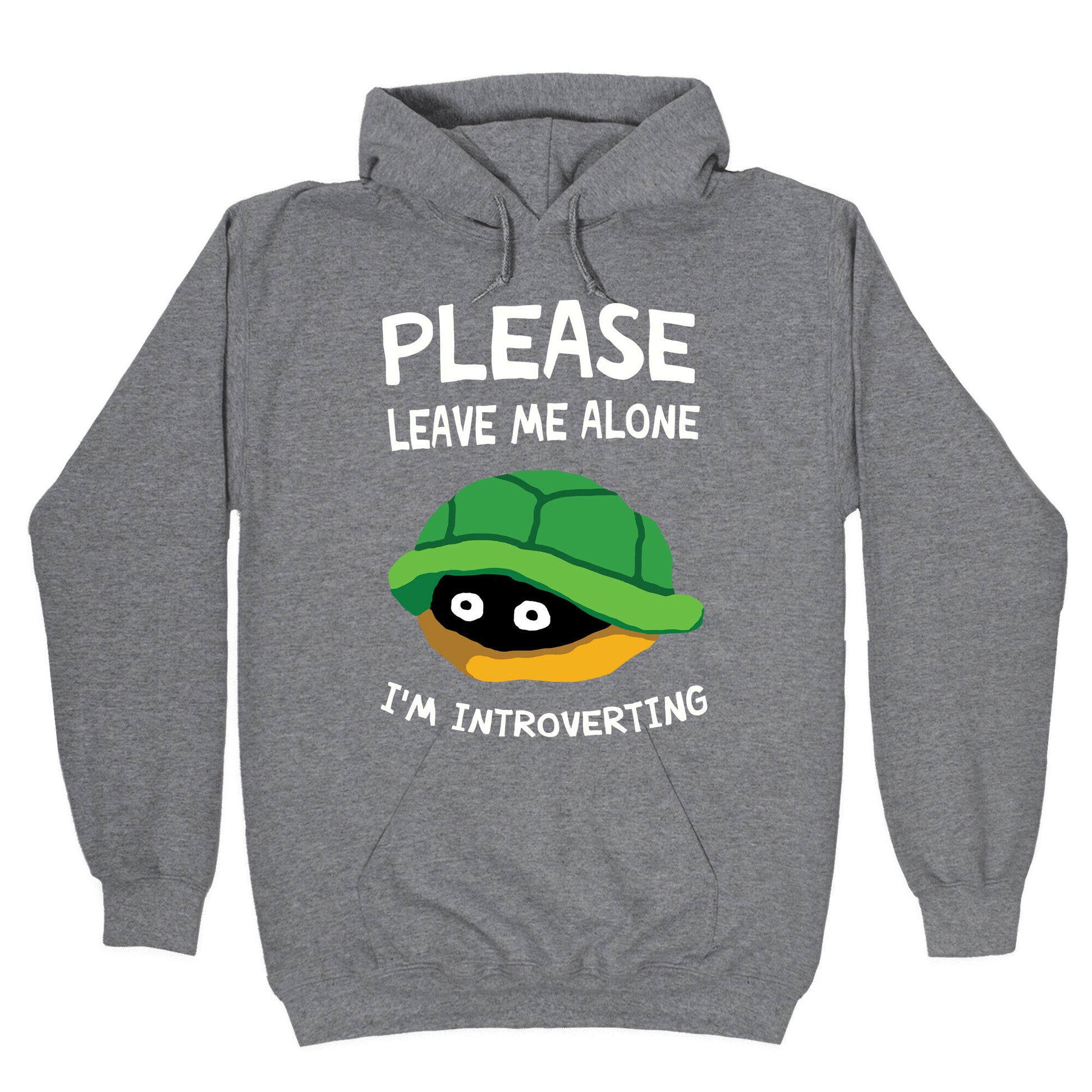 Please Leave Me Alone I'm Introverting Turtle Hoodie