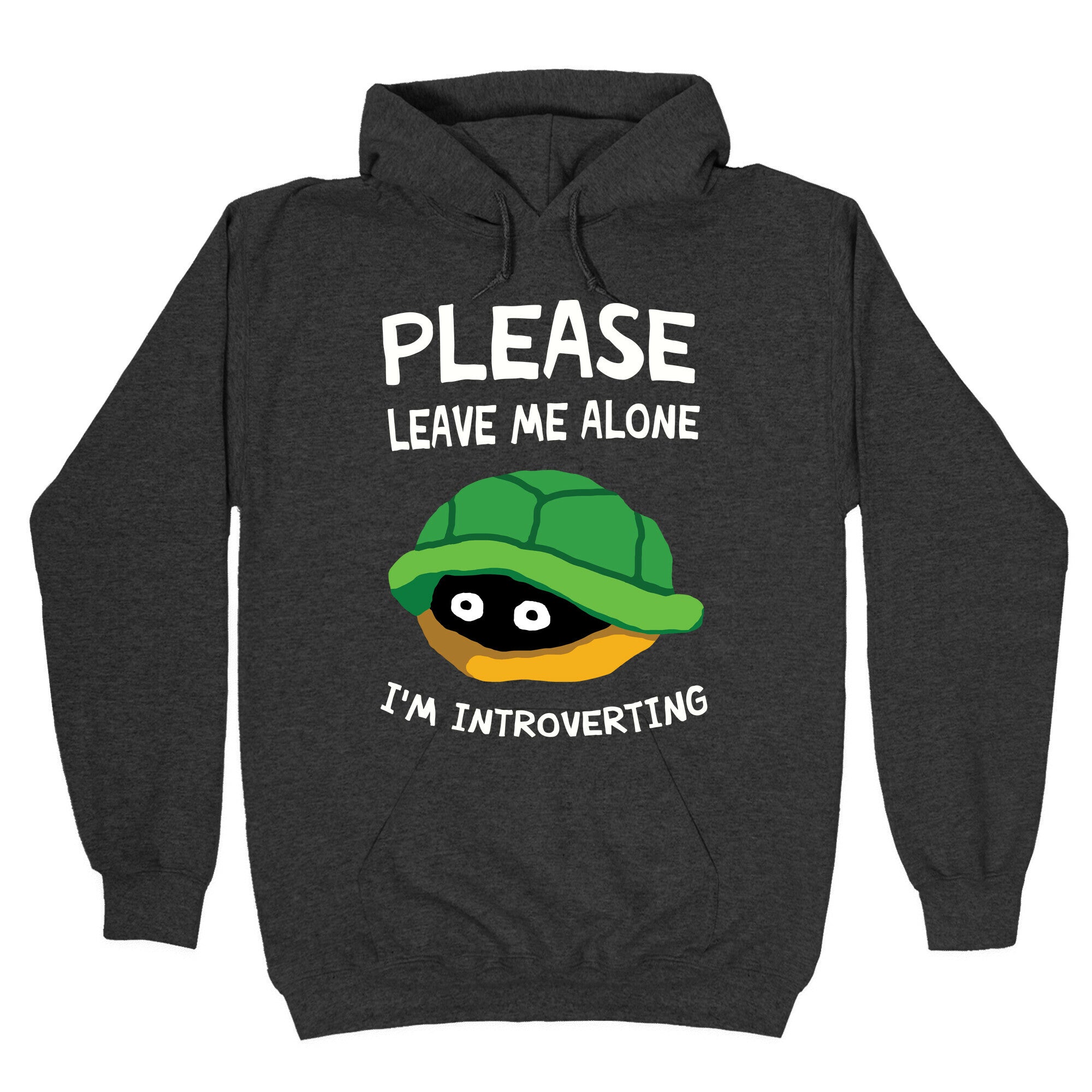 Please Leave Me Alone I'm Introverting Turtle Hoodie