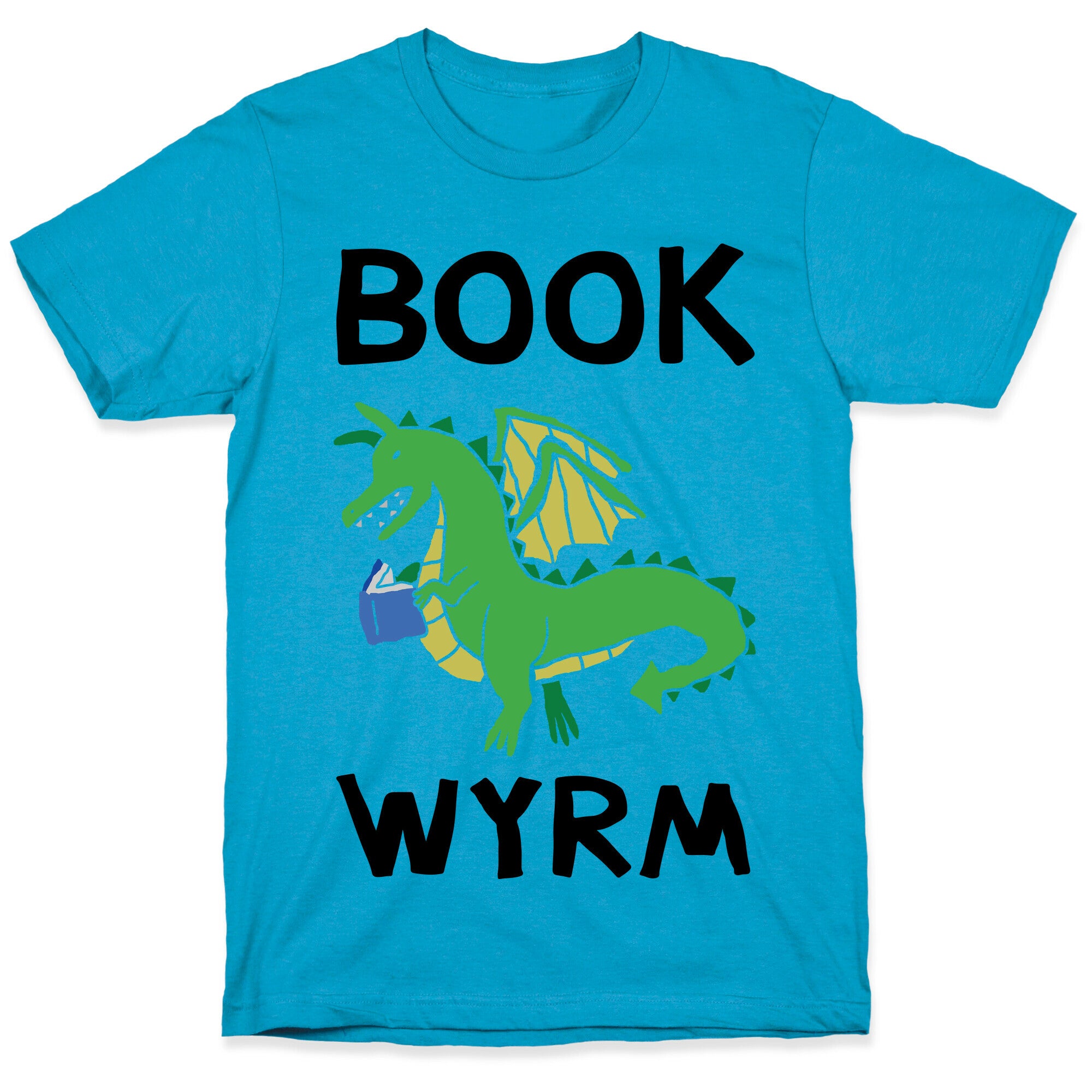 Book Wyrm Dragon Unisex Triblend Tee
