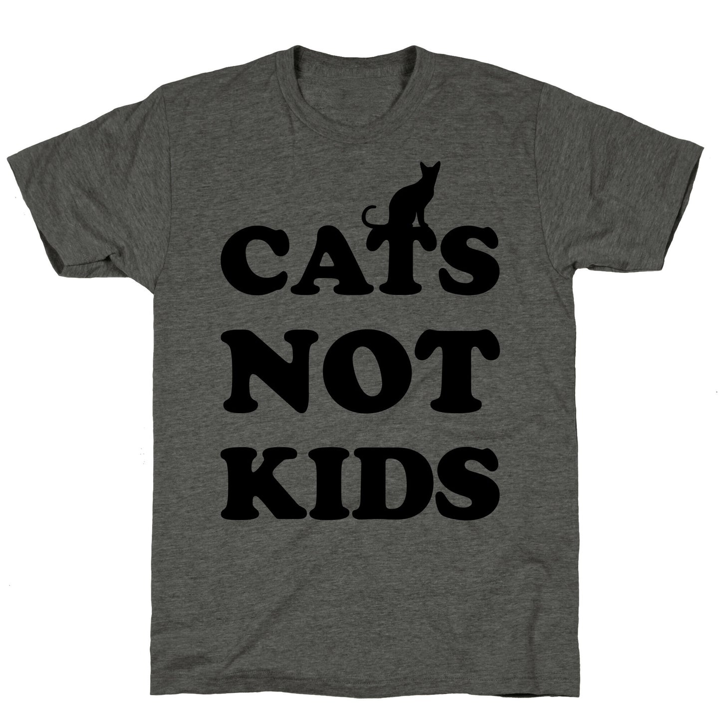 Cats Not Kids Unisex Triblend Tee