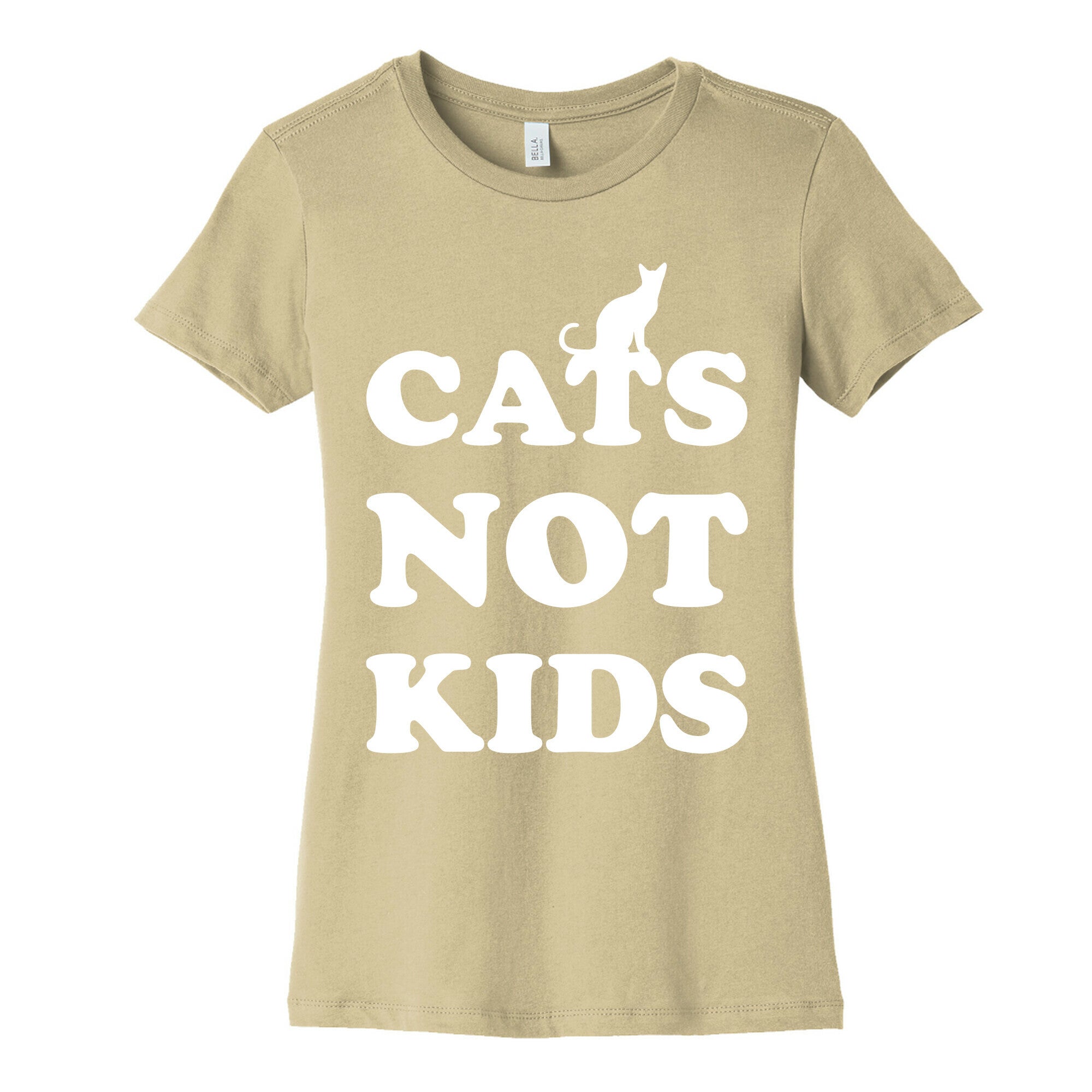 Cats Not Kids Women's Cotton Tee