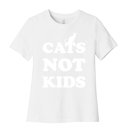 Cats Not Kids Women's Cotton Tee