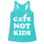 Cats Not Kids Racerback Tank