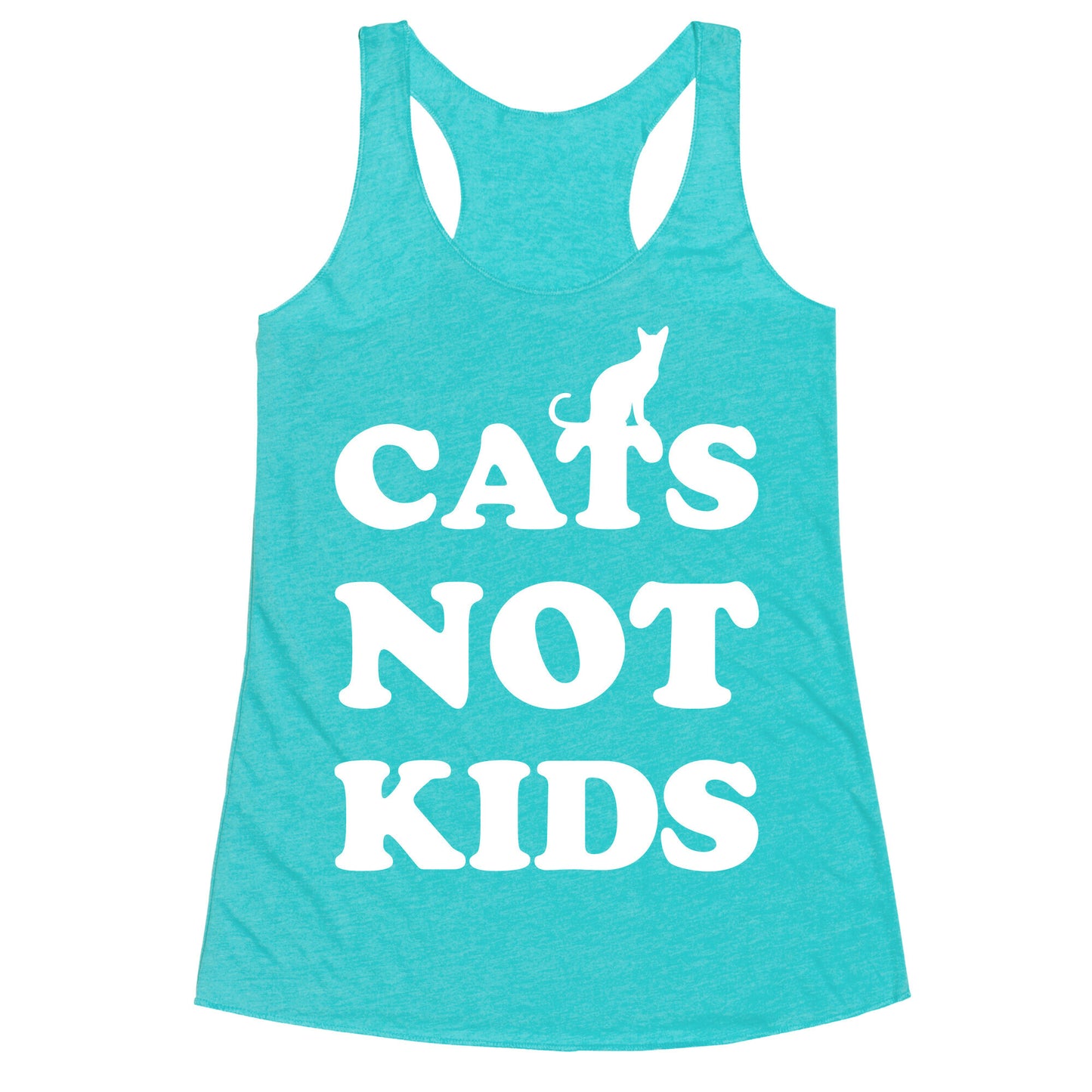 Cats Not Kids Racerback Tank