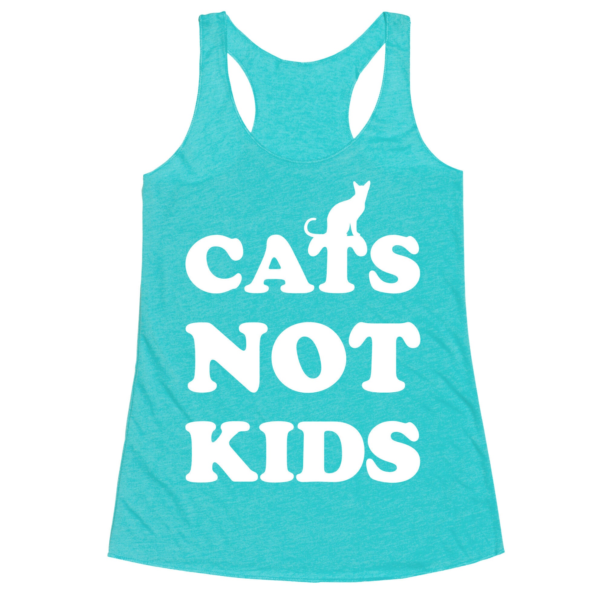 Cats Not Kids Racerback Tank