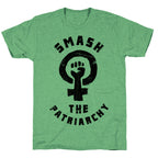 Smash The Patriarchy Unisex Triblend Tee