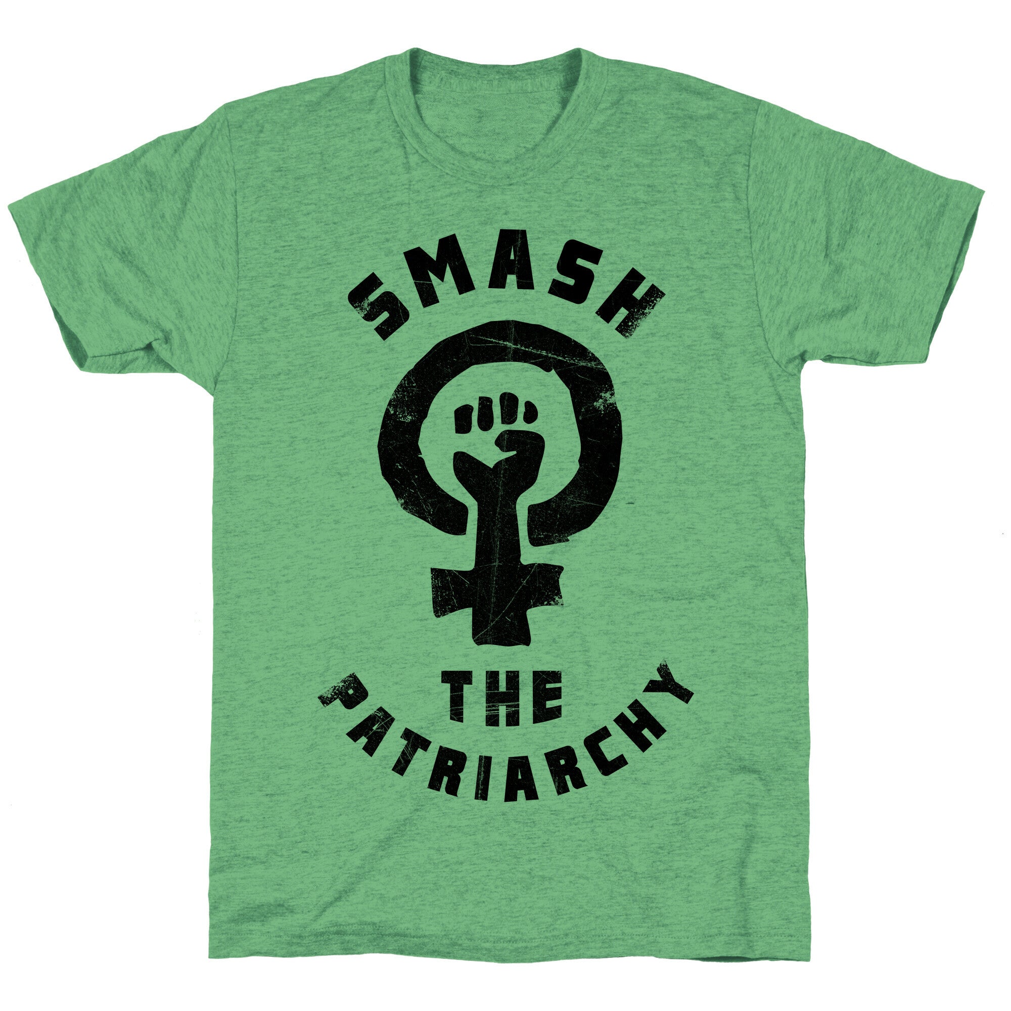 Smash The Patriarchy Unisex Triblend Tee