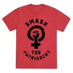 Smash The Patriarchy Unisex Triblend Tee