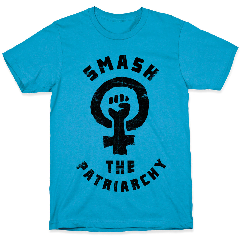 Smash The Patriarchy Unisex Triblend Tee