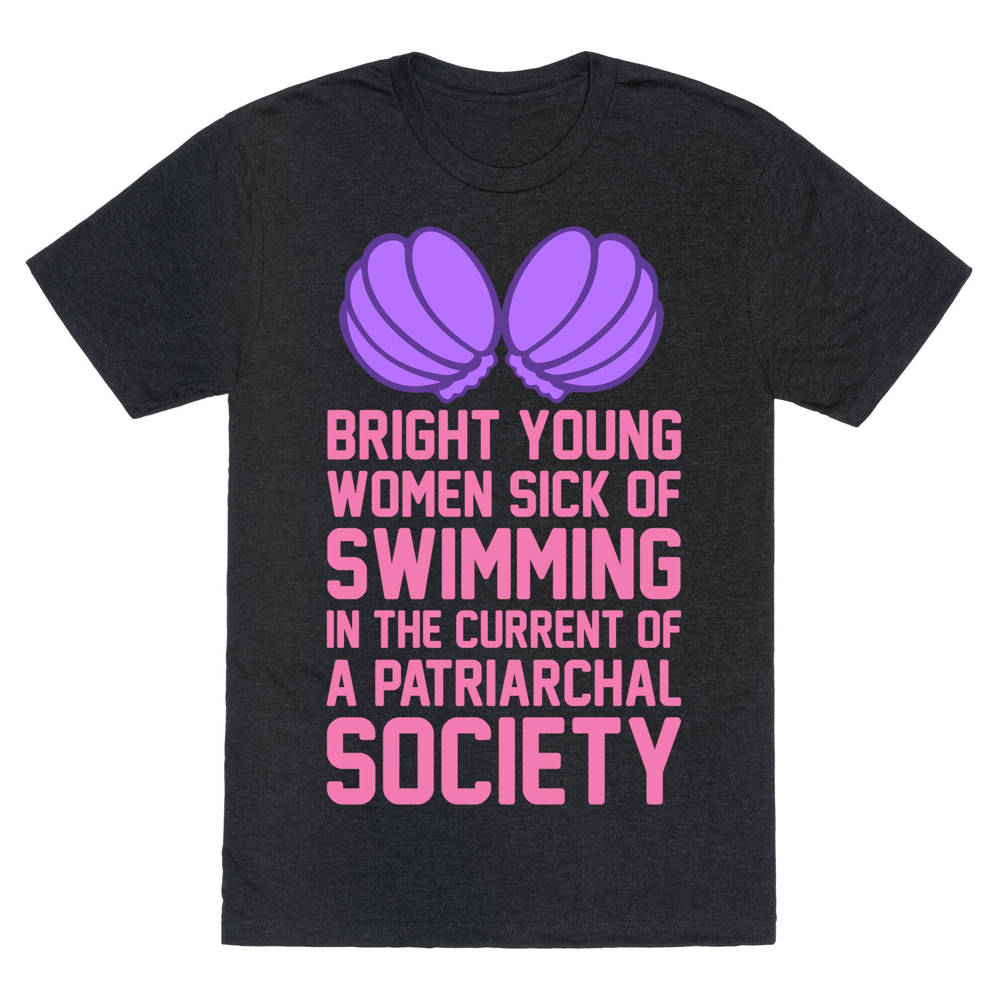 Feminist Mermaid Unisex Triblend Tee