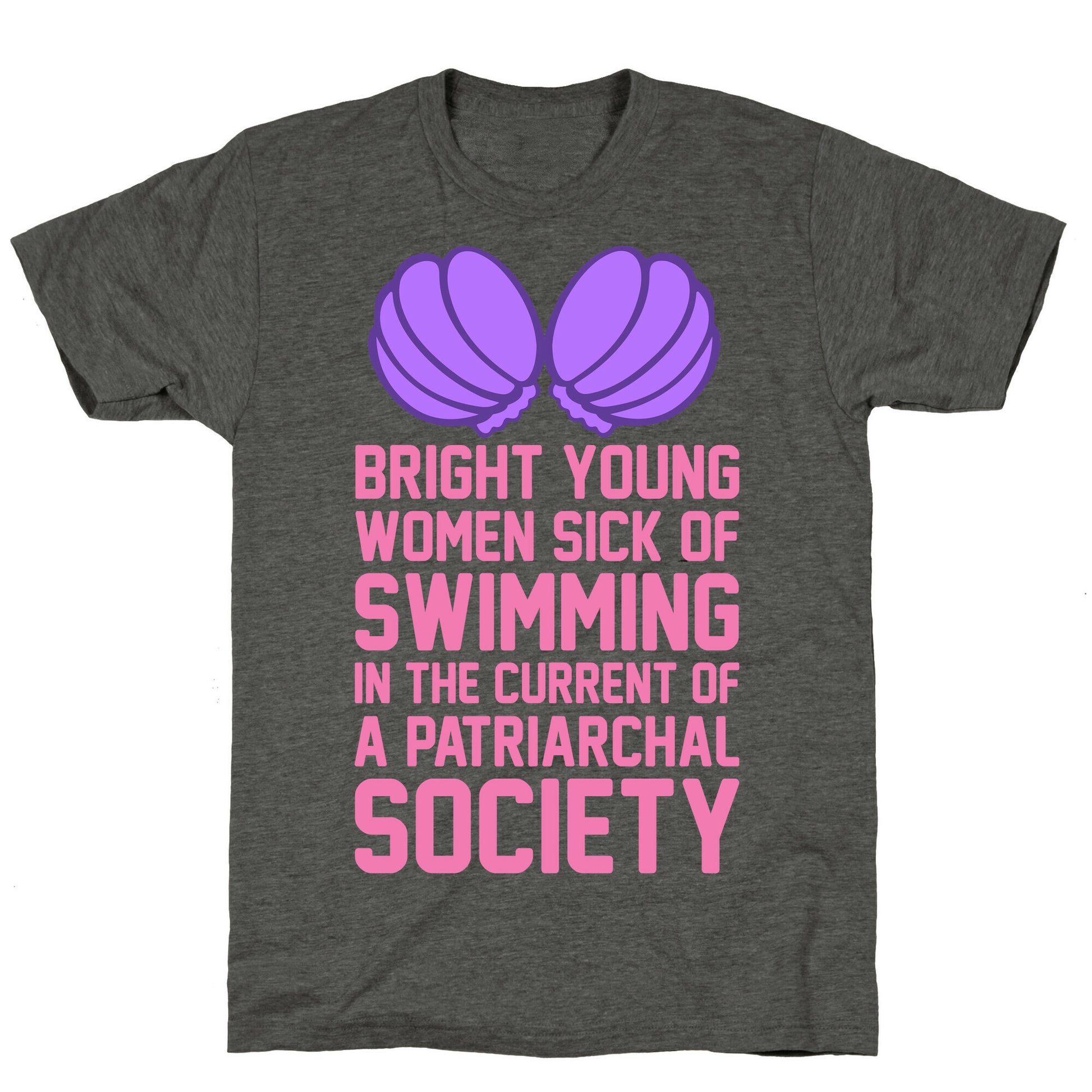 Feminist Mermaid Unisex Triblend Tee