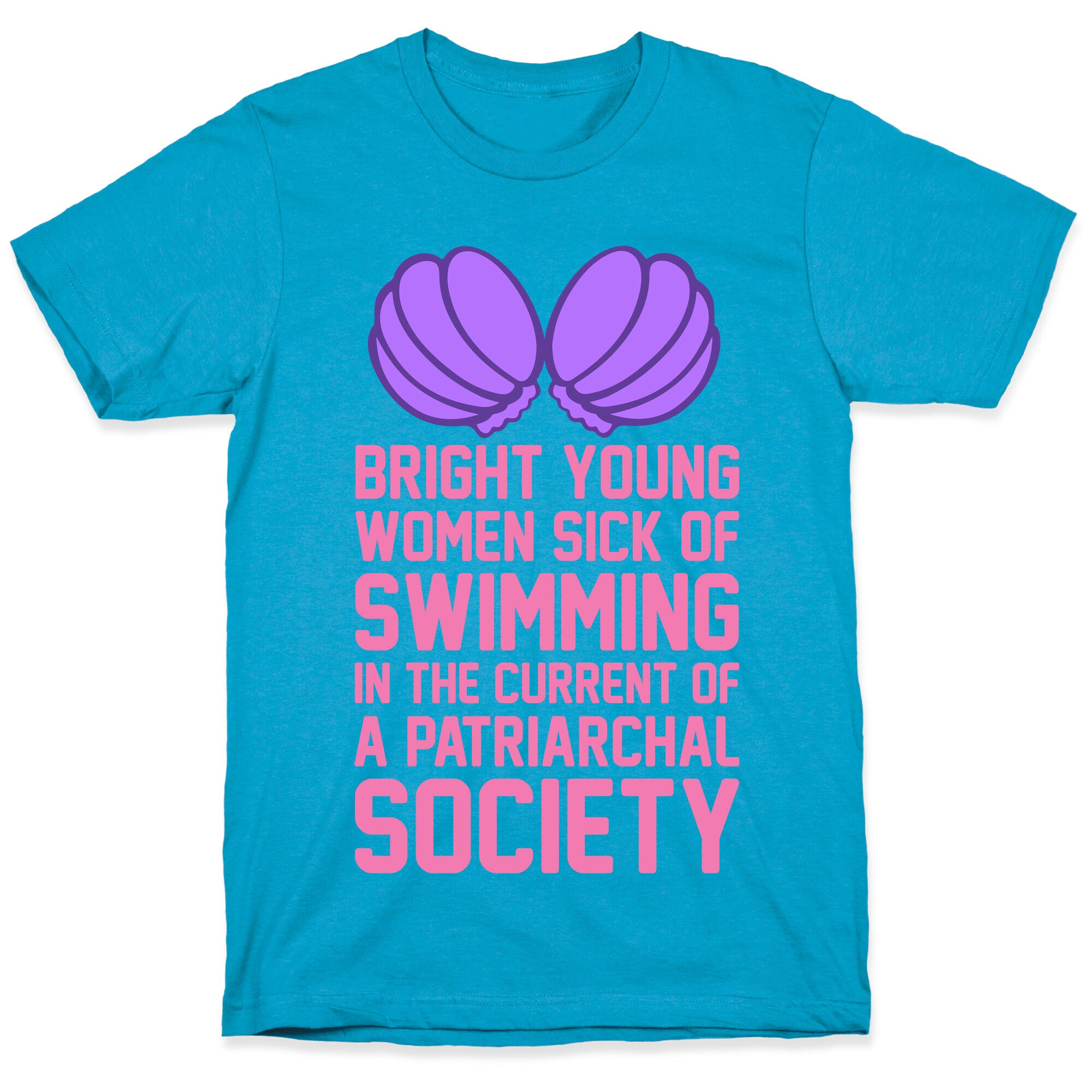 Feminist Mermaid Unisex Triblend Tee