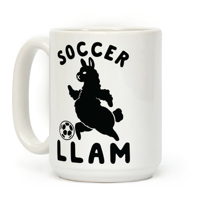 Soccer Llam Coffee Mug