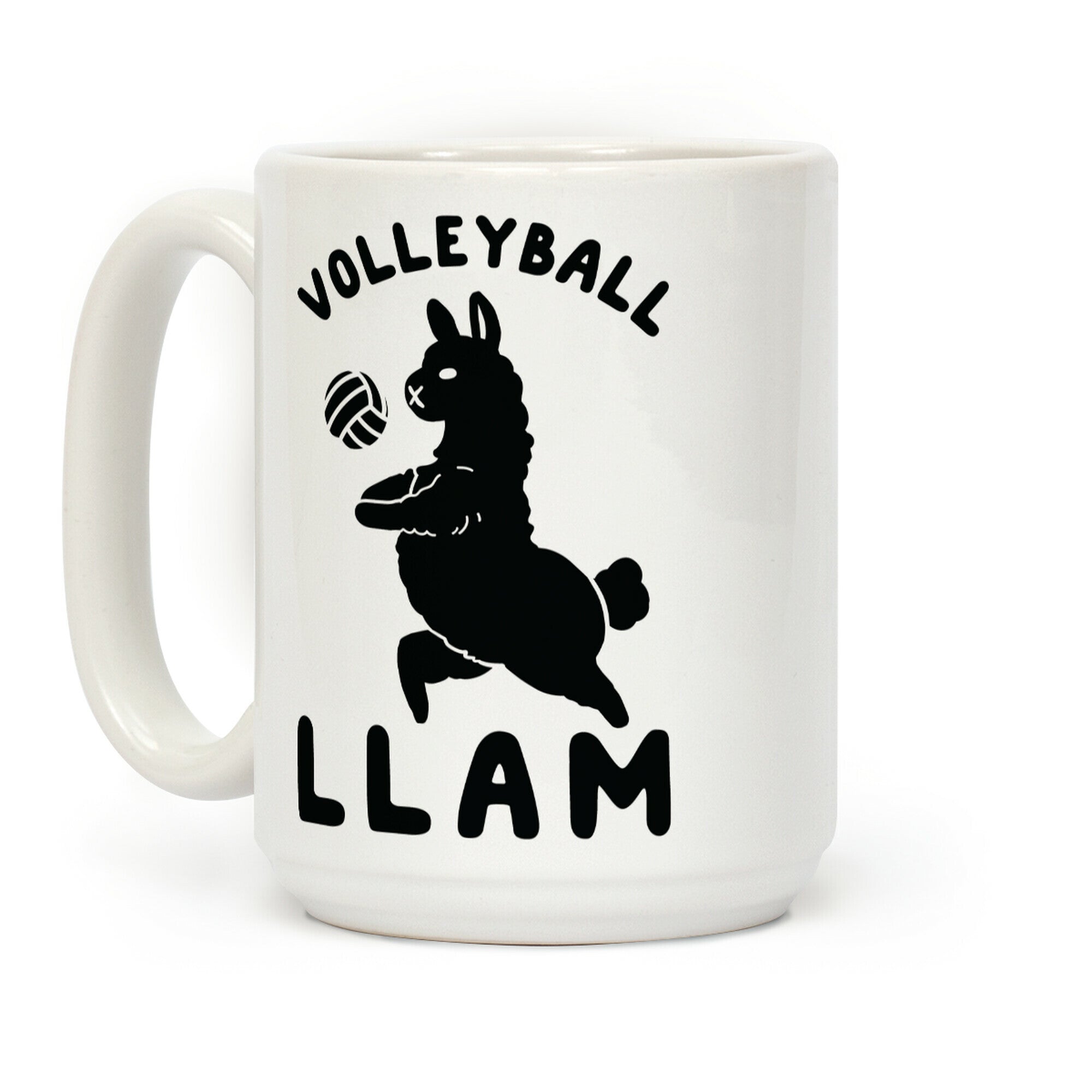 Volleyball Llam Coffee Mug