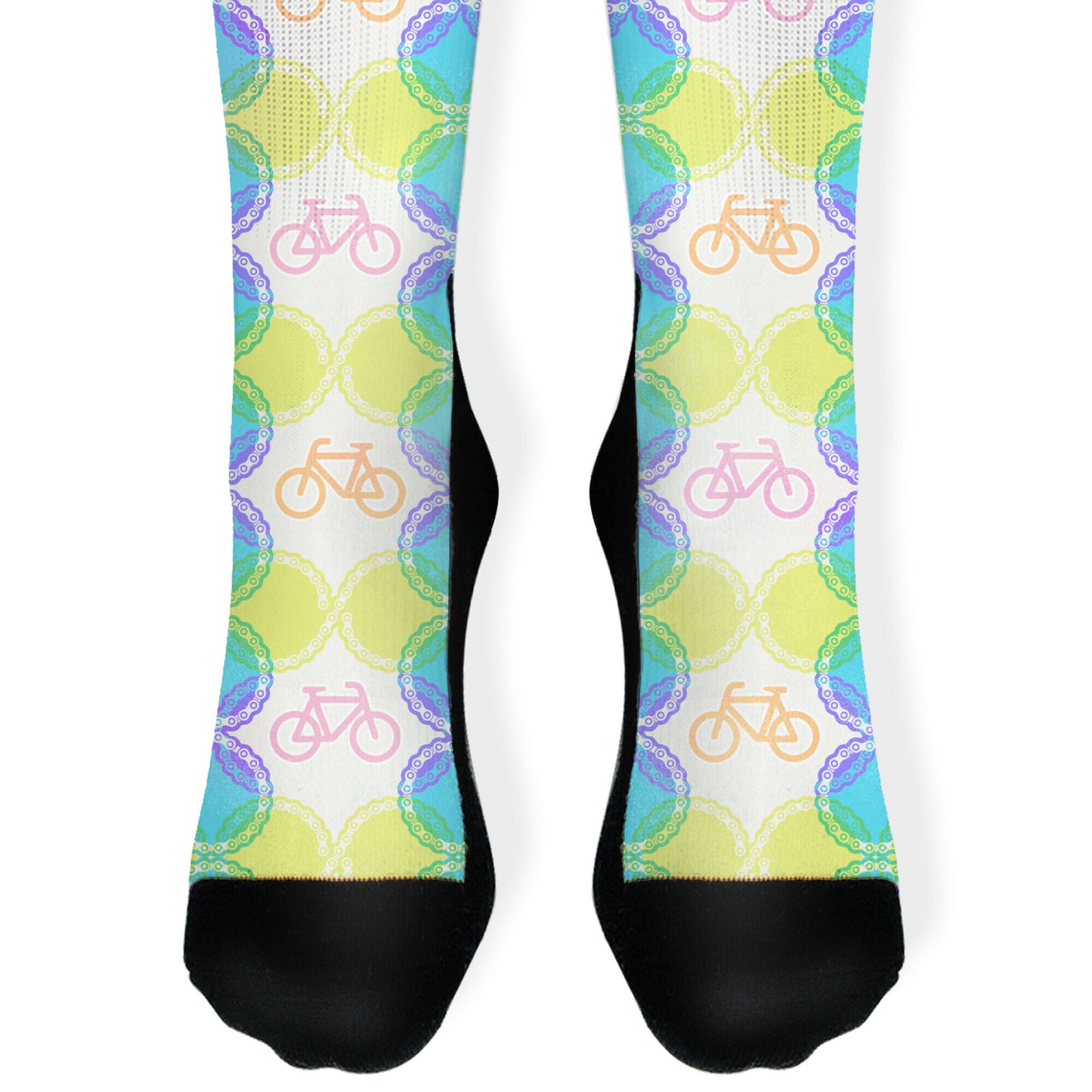 Bicycle Pattern Socks