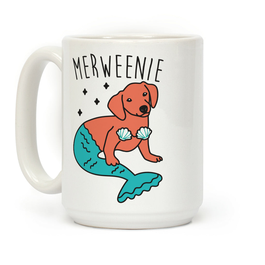 Merweenie Dachshund Coffee Mug