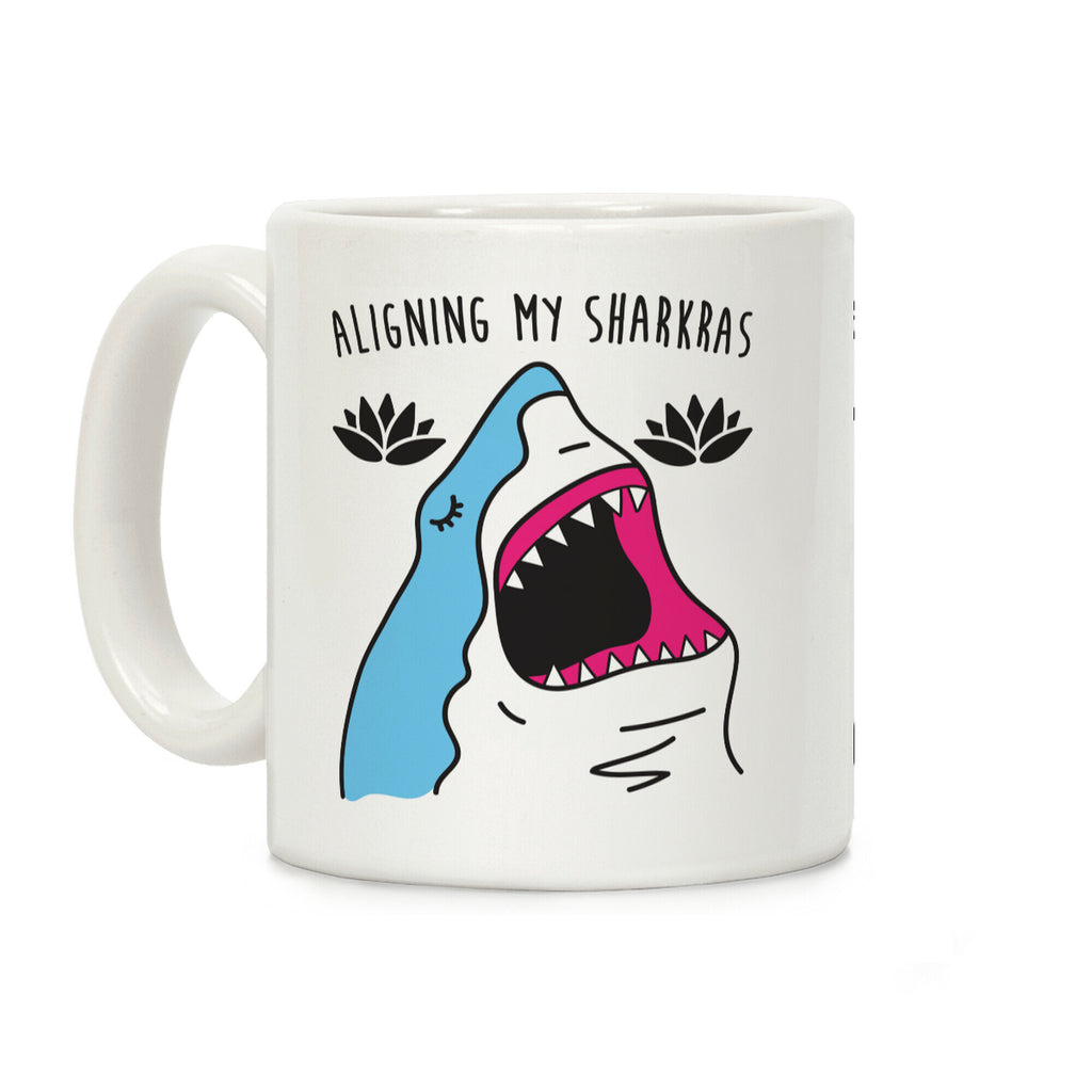 Aligning My Sharkras Coffee Mug