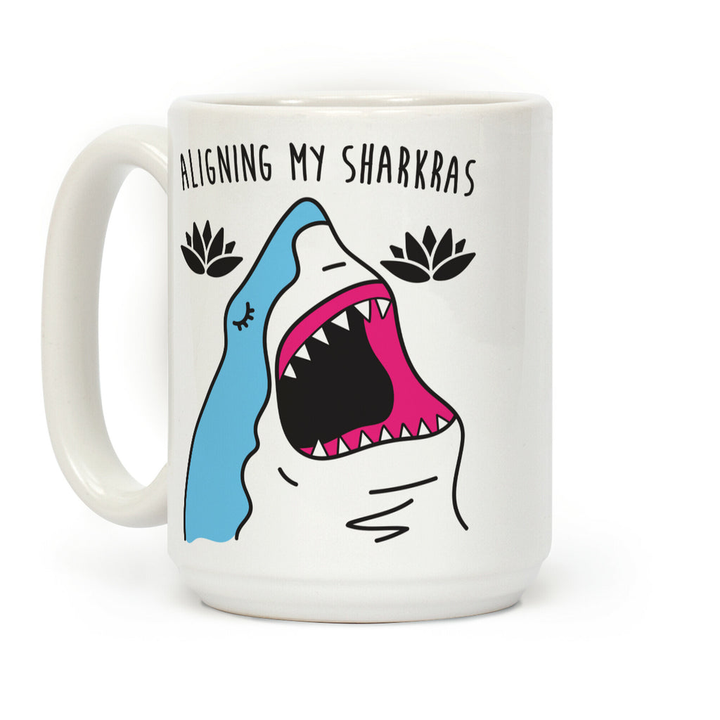 Aligning My Sharkras Coffee Mug