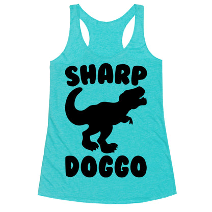 Sharp Doggo Racerback Tank