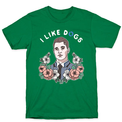 I Like Dogs Connor T-Shirt